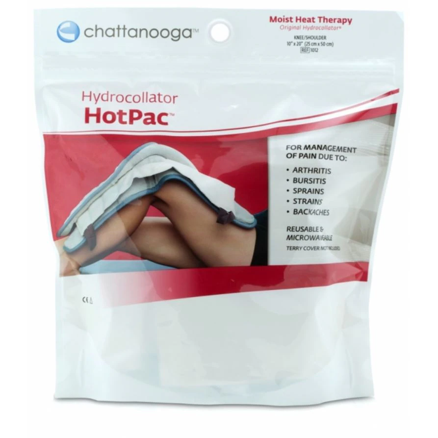 Chattanooga Hydrocollator HotPac Standard Hot Pack Set with Terry Cover, 10x12"