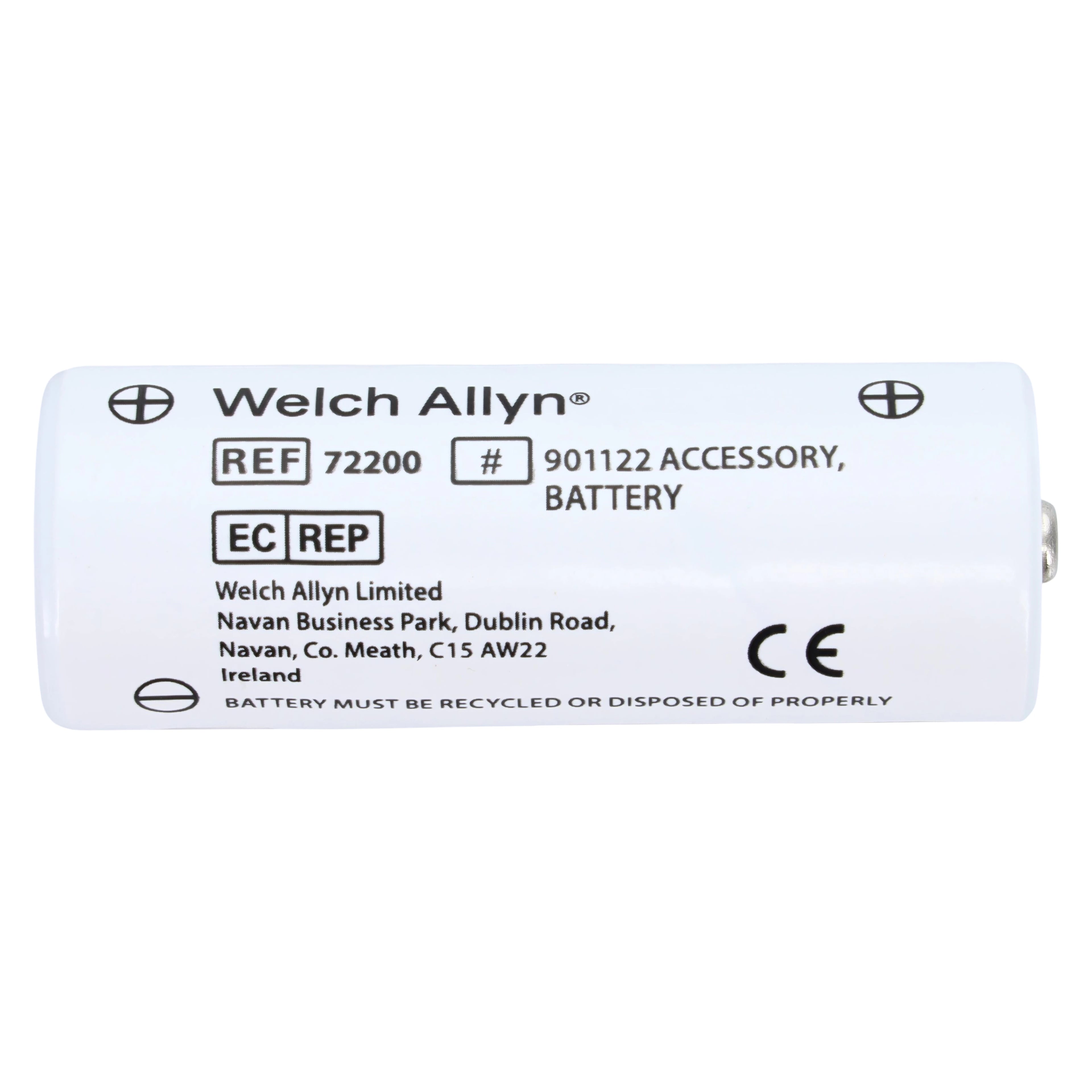 Welch Rechargeable Battery for Power Handles, Black