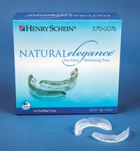 Natural Elegance At-Home Pre-filled Whitening Trays, 25% Carbamide Peroxide, Mint, 7/Box
