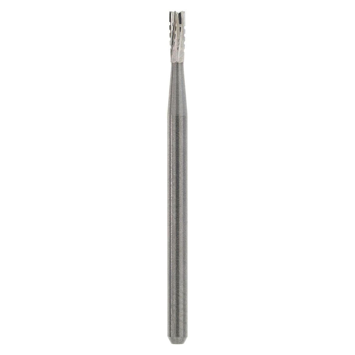 HSI Carbide Bur Surgical Sterile, Flat Fissure Cross Cut, Friction Grip, Surgical Length 558, 25/Roll