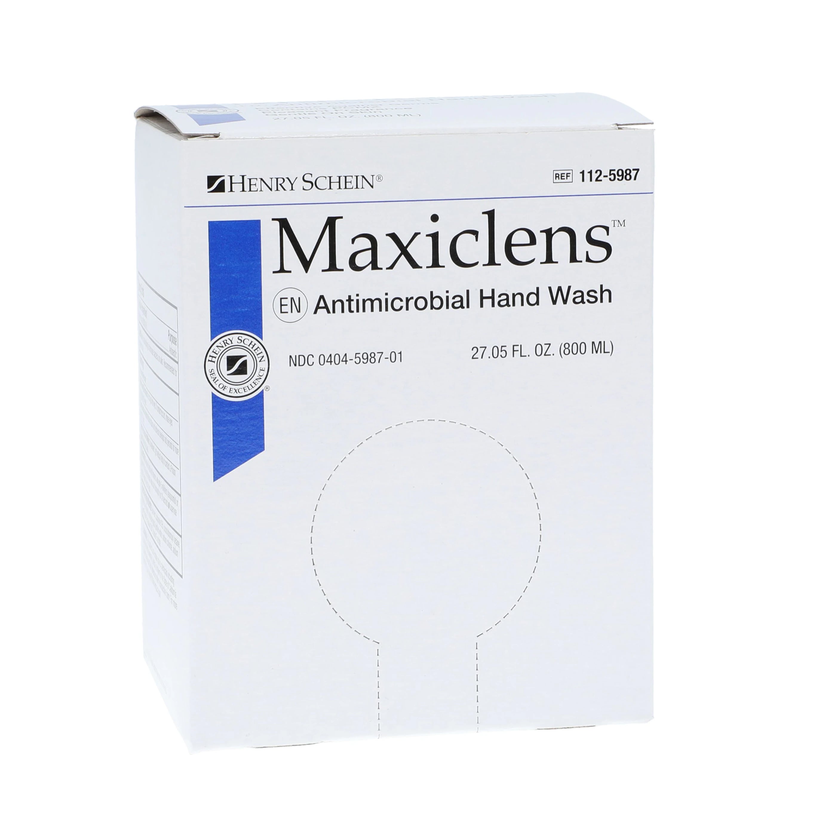 Maxiclens Antimicrobial Hand Wash Manual Starter Kit, 800 mL with Dispenser, PCMX, Aloe Vera