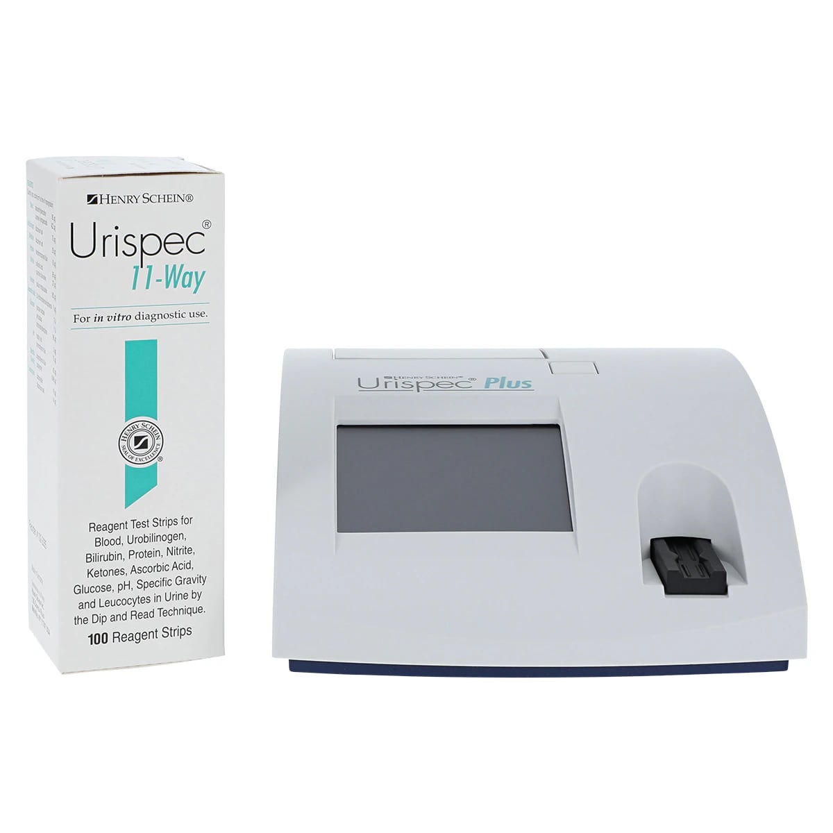 Urispec+ UA Reader Starter Kit with Analyzer and 12 Bottles of 11-Way Test Strips