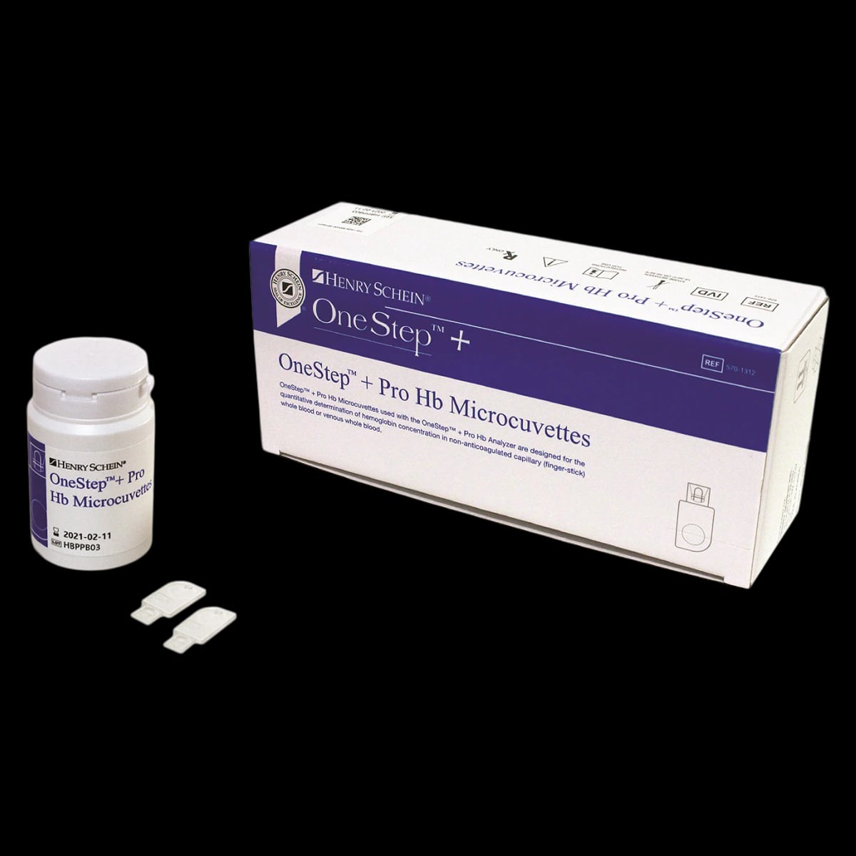 OneStep+ Pro Microcuvettes for Hemoglobin Testing, 200/Box