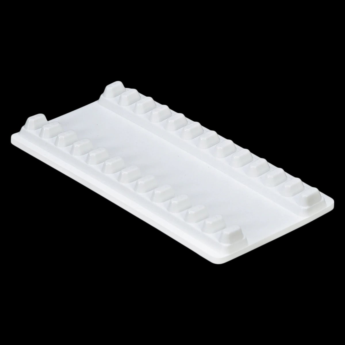 Silicone Instrument Mat Large, 7.5 in, White, 12 Instruments, Autoclavable/Chemiclavable, Each