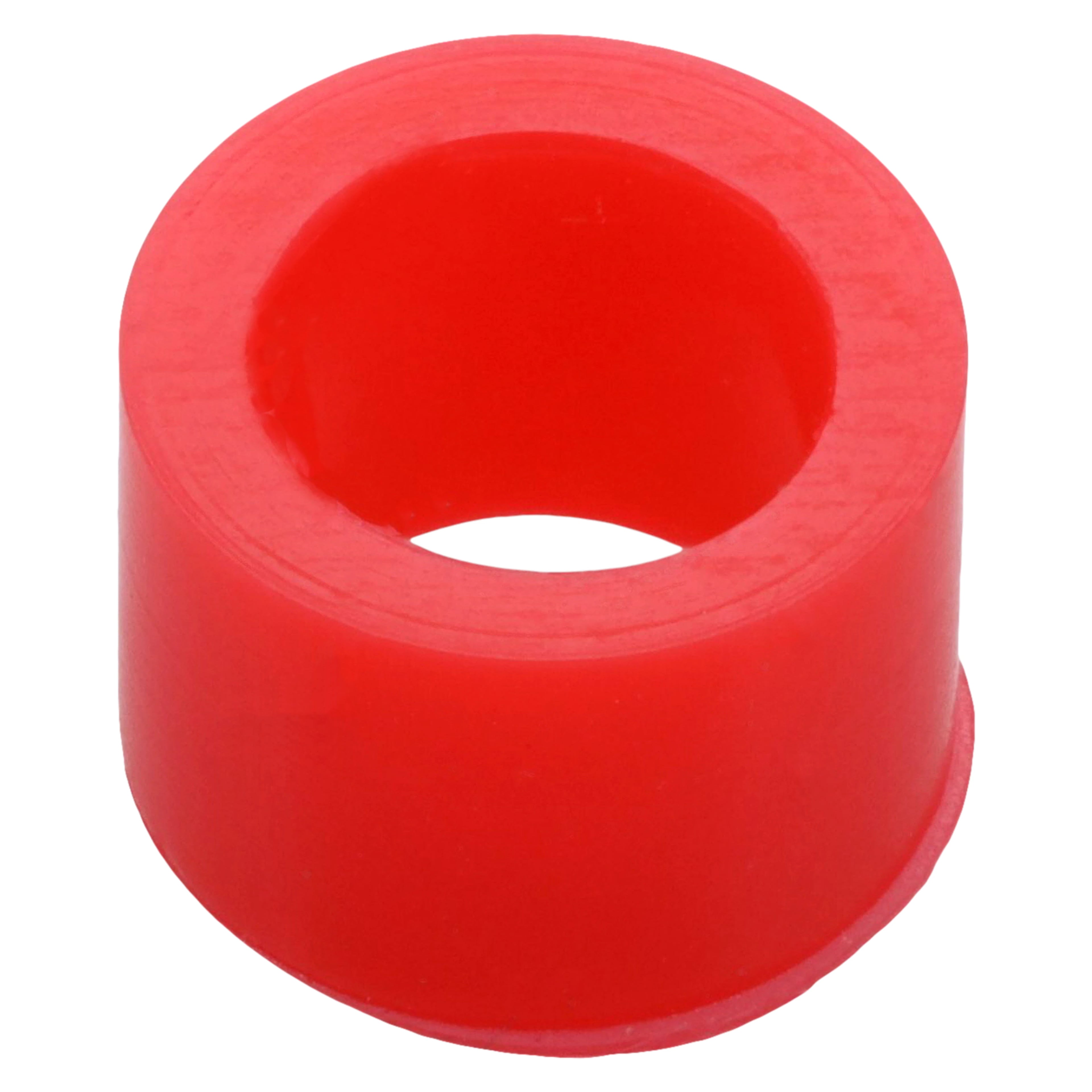Color Code Instrument Rings, Standard, Red, Silicone, Latex Free, Autoclavable, 50/Box