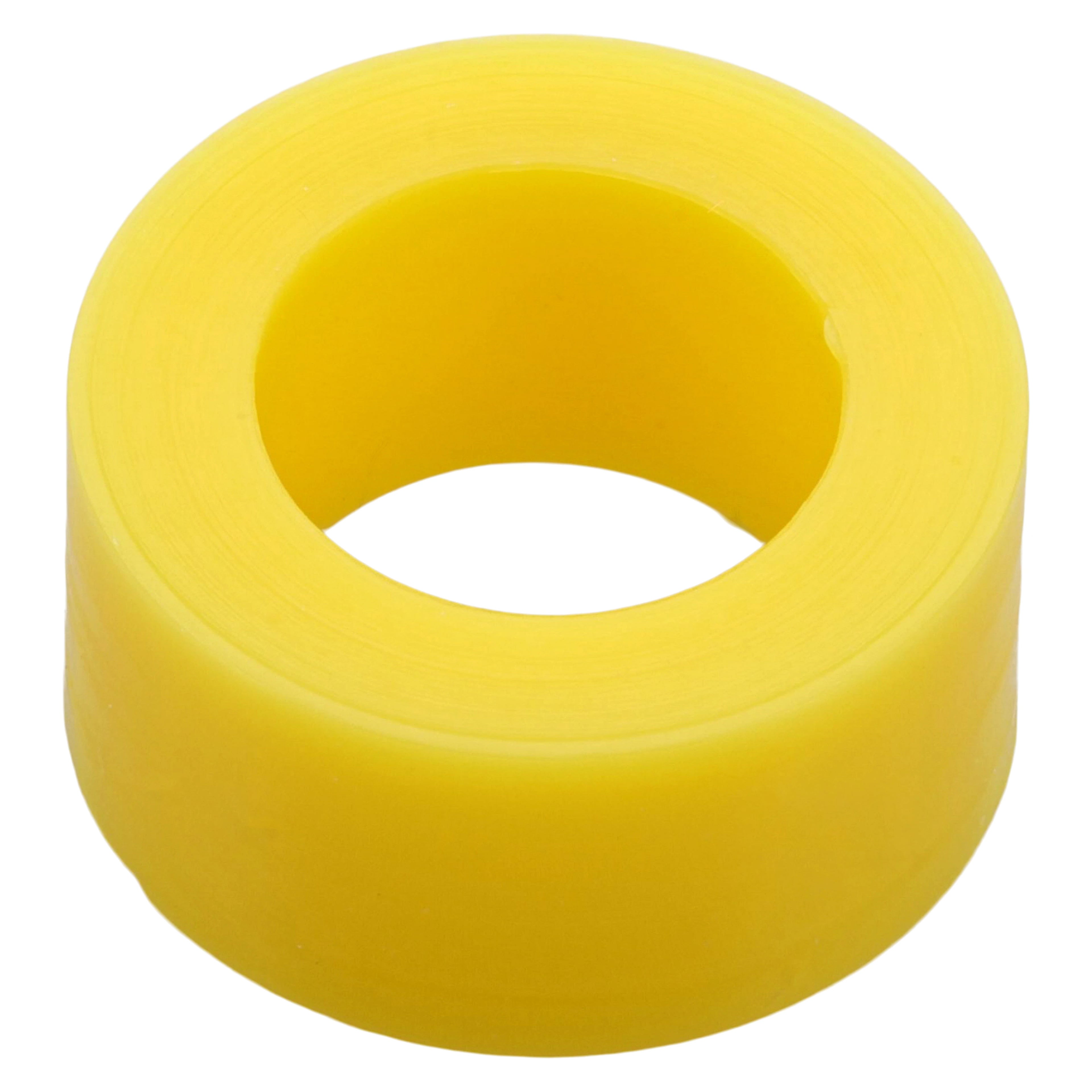 Color Code Instrument Rings, Large, Yellow Silicone, Latex Free, Autoclavable, 50/Bag