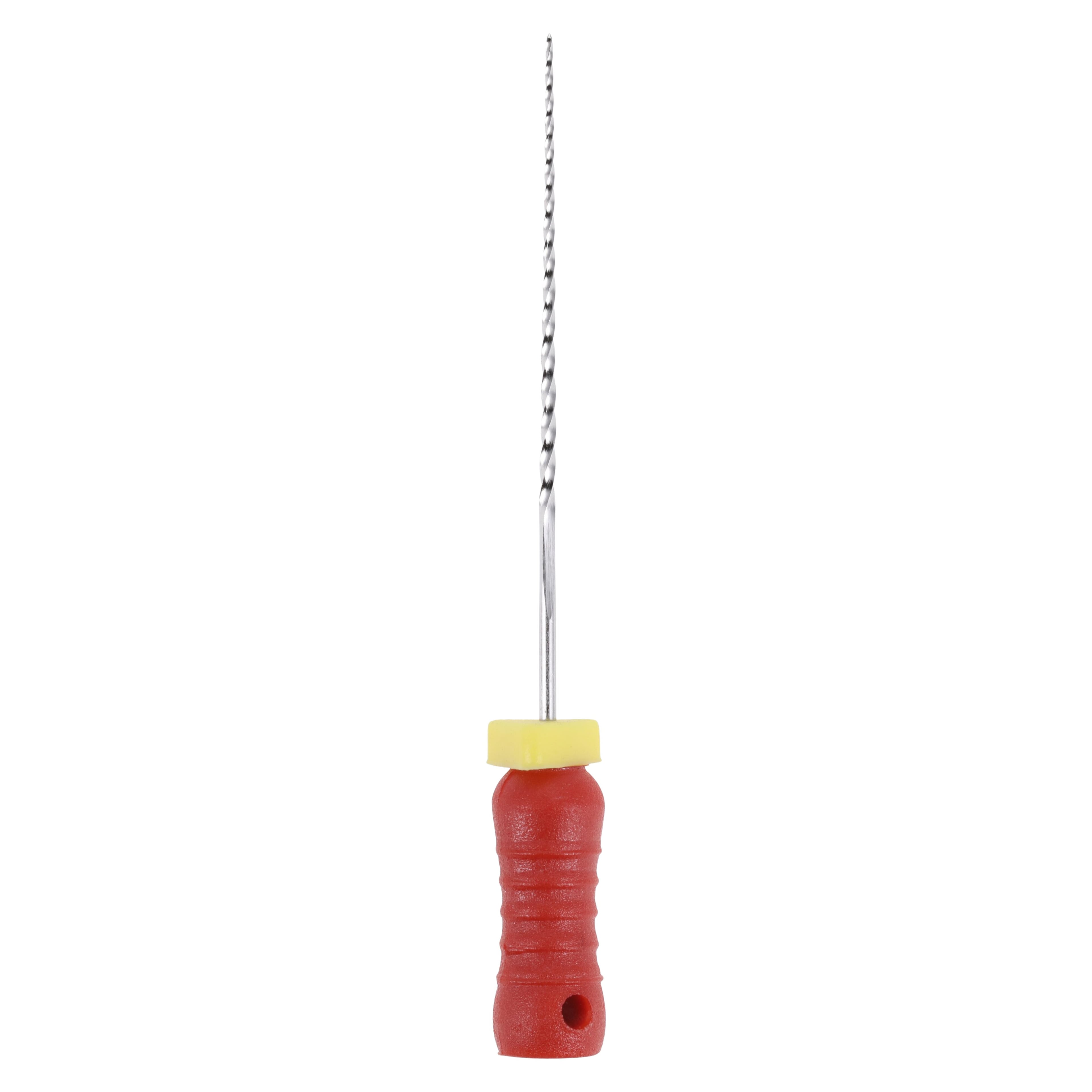Endoflex Reamers, Size #25, 25mm, Stainless Steel, Red, ISO, Non-Sterile, 6/Box