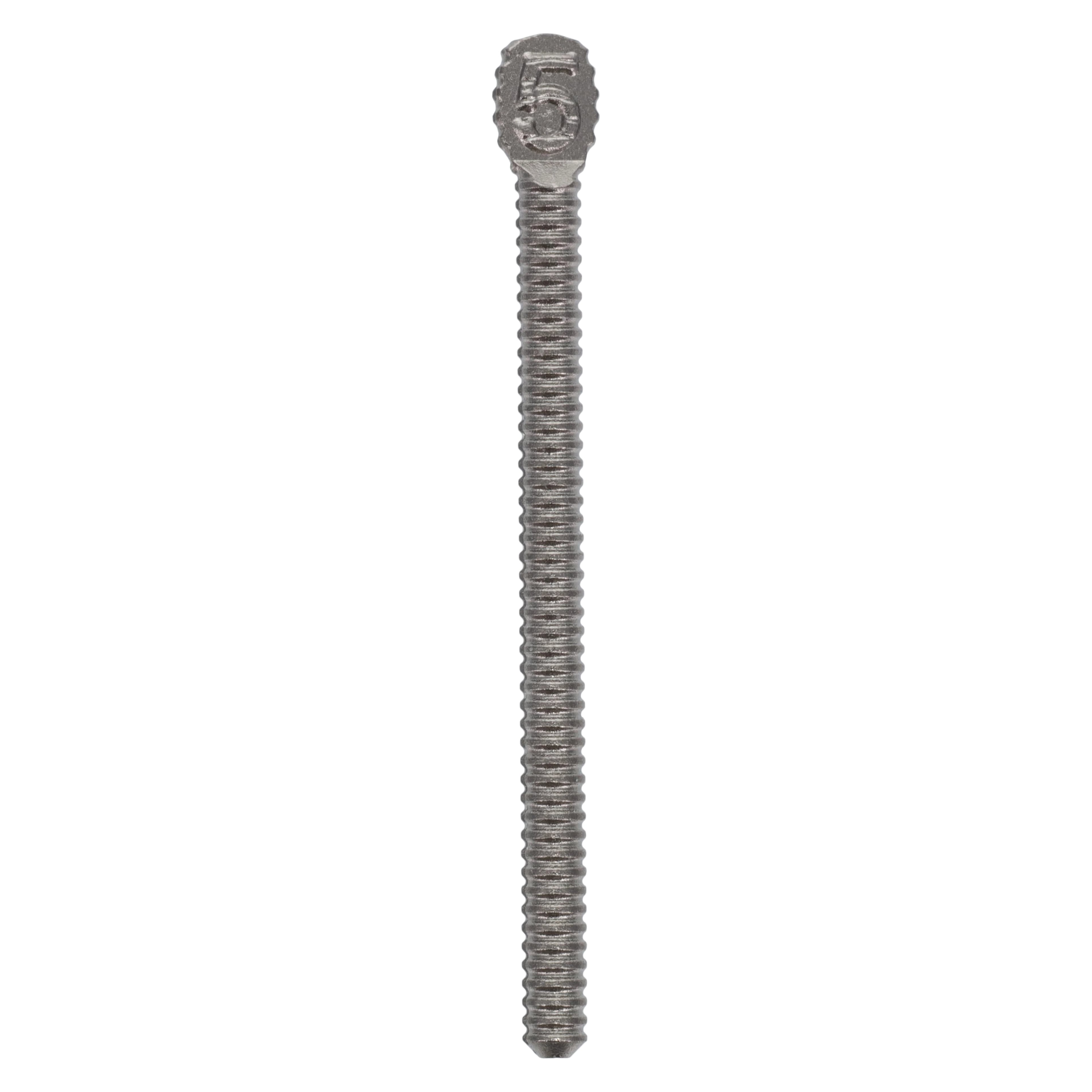 Individual Parallel-Sided Posts, Titanium, Size 5, 10/Pk