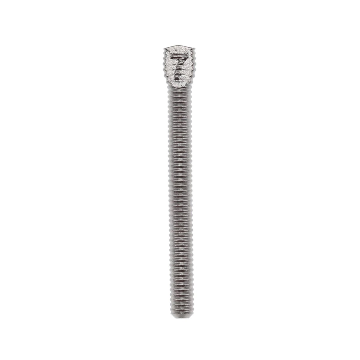 Individual Parallel-Sided Posts, Titanium, Size 7, Color-Coded, Serrated, 10/Pk