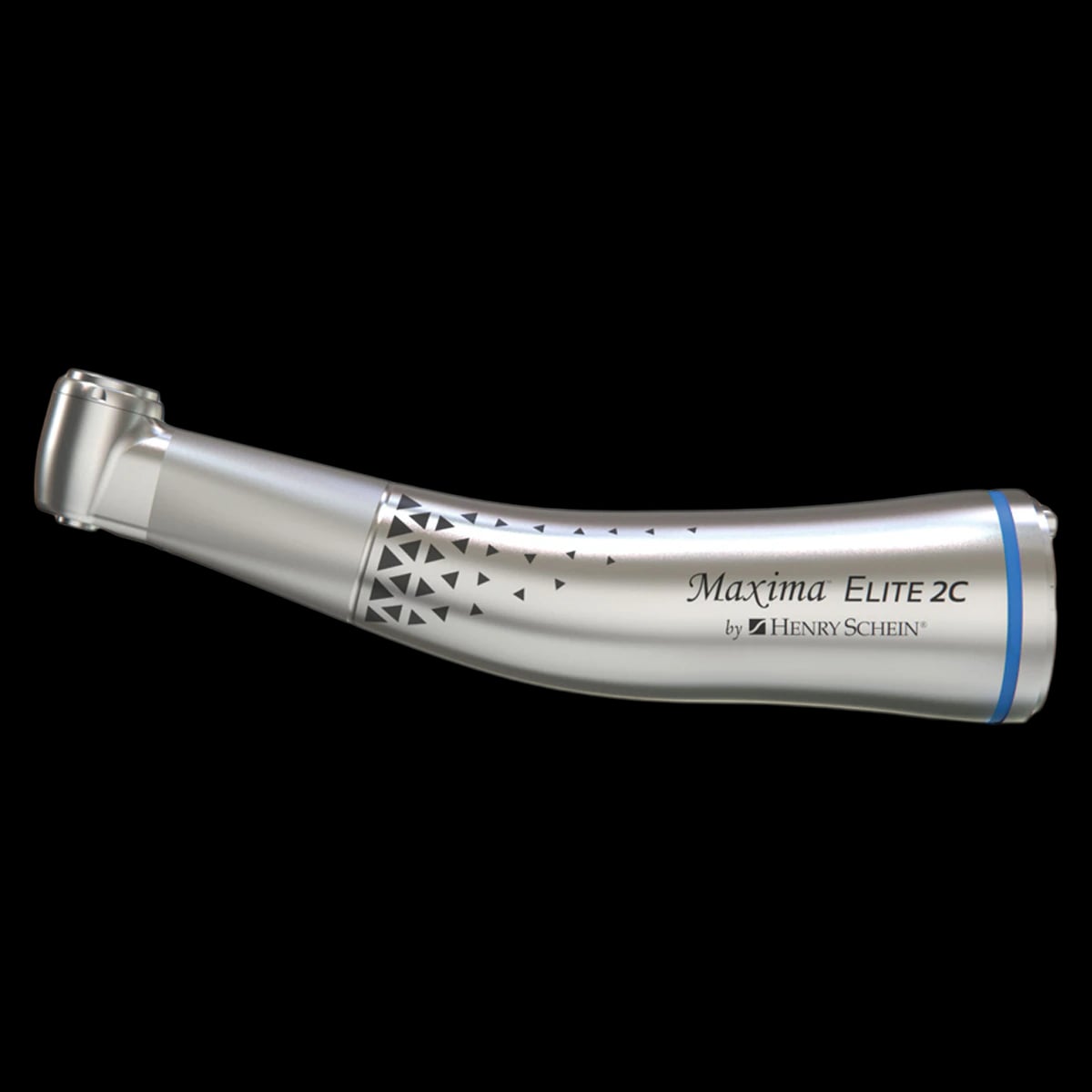 Maxima ELITE 2C Compact Contra Angle Slow-Speed Handpiece, 1:1 Glass Rod Optic