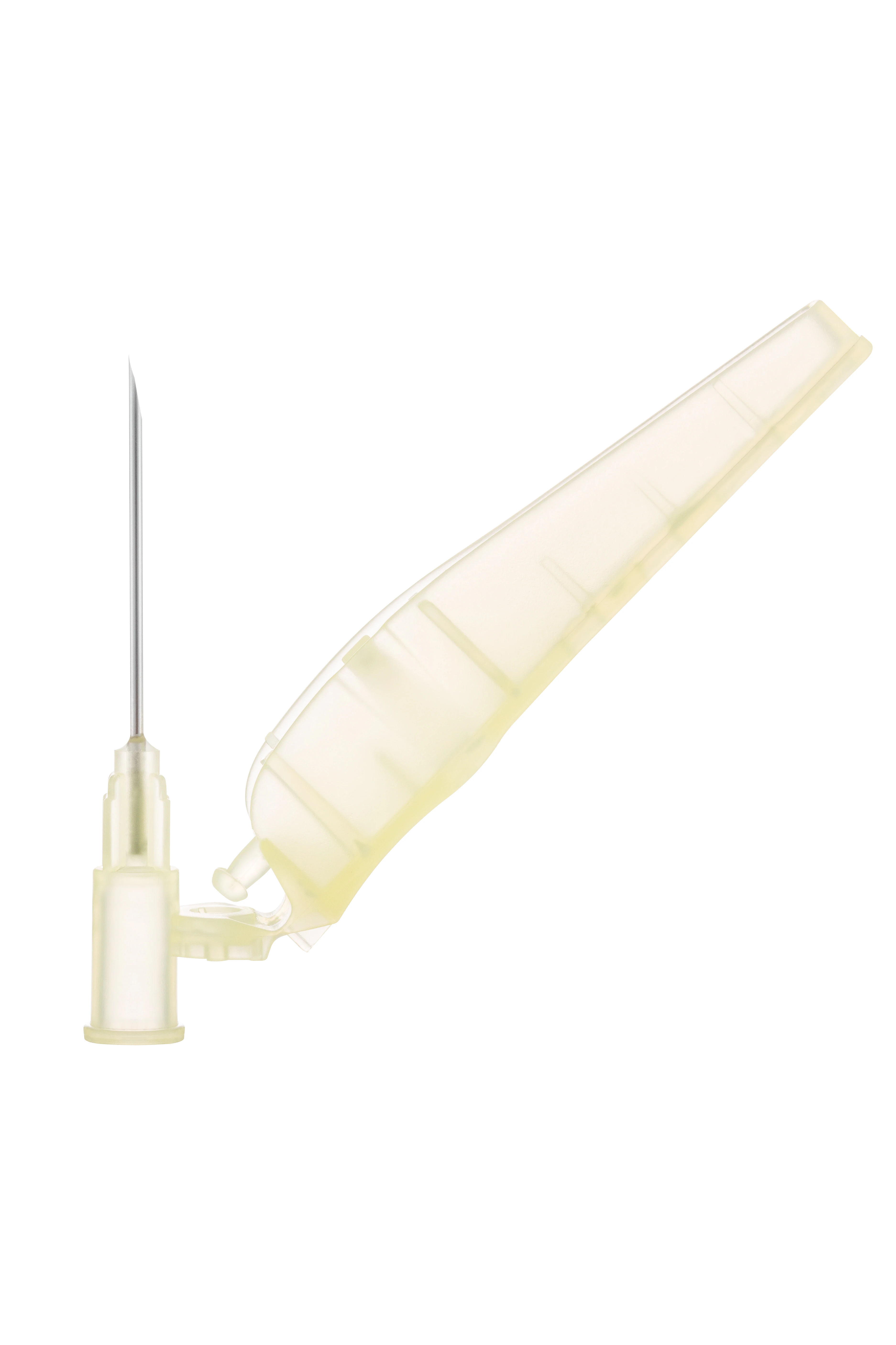 Henry Schein Safety Needle, 20G x 1", Yellow, Safety Shield, 100/Box