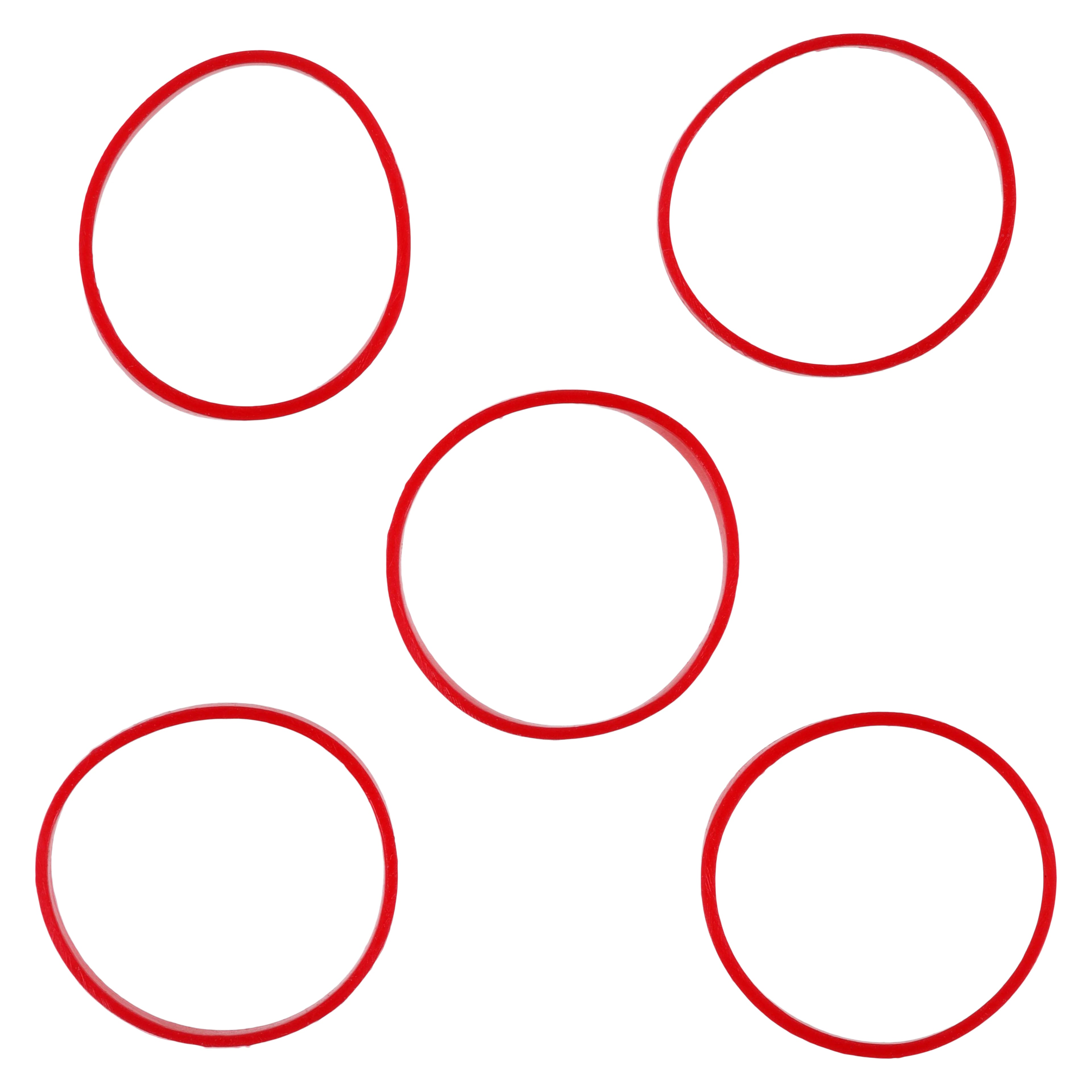 Acclean Hygiene HP 2 Bands, Red, 10/Pk