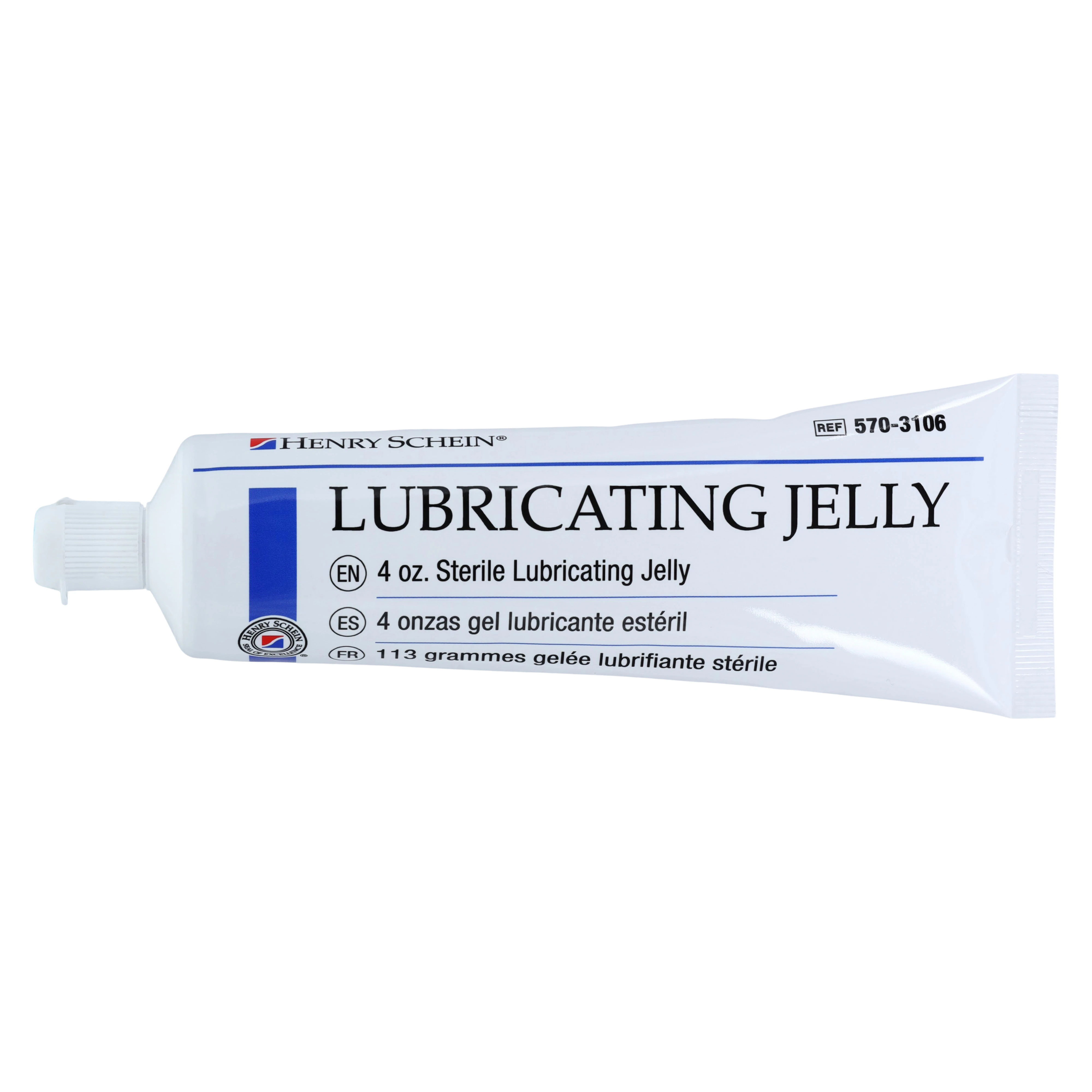 Henry Schein Lubricating Jelly Sterile, 4 oz Flip Top Tube