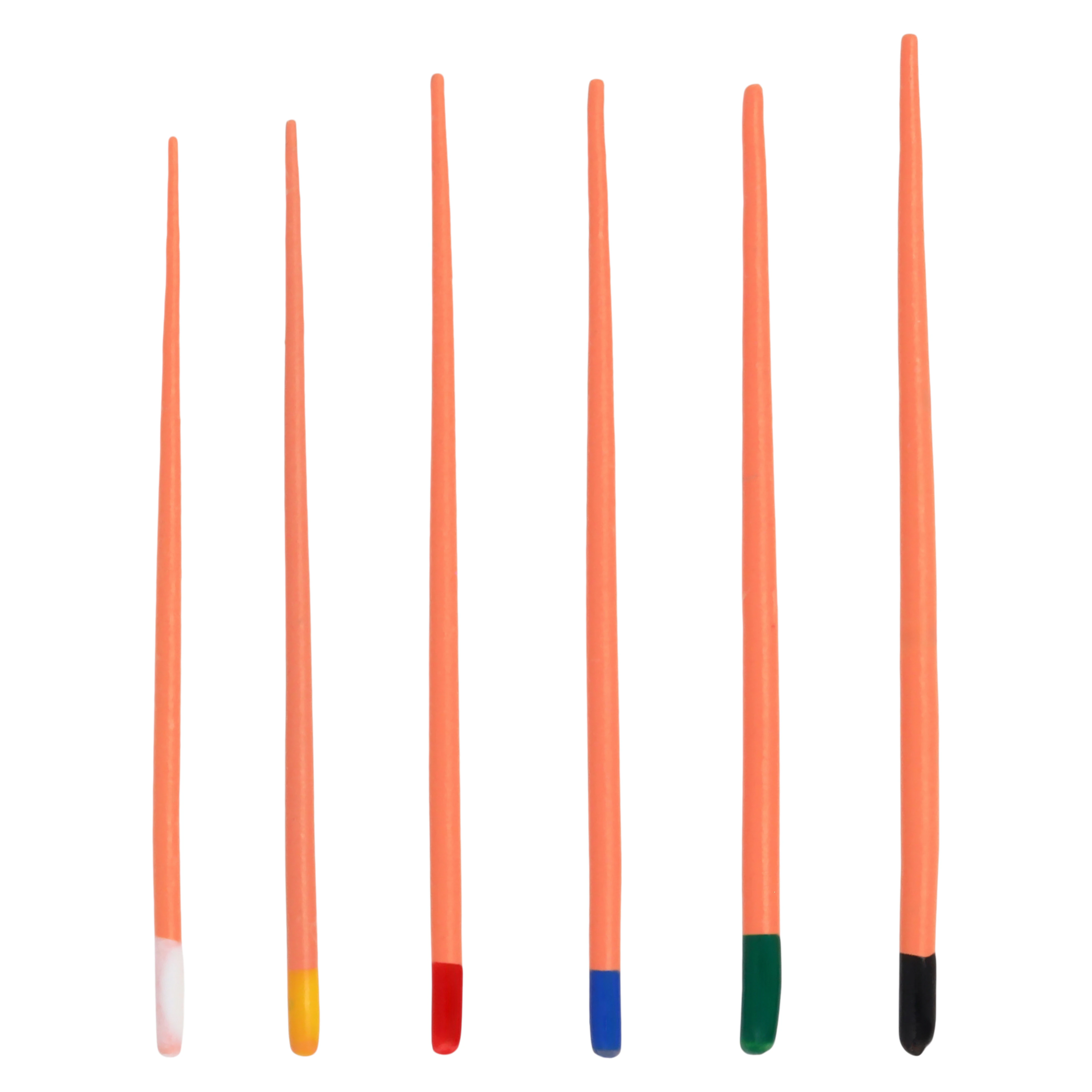 Henry Schein Hand Rolled Gutta Percha Points, Size 90-140, 28 mm, Assorted ISO Color Coded, Cadmium Free, 150/Box