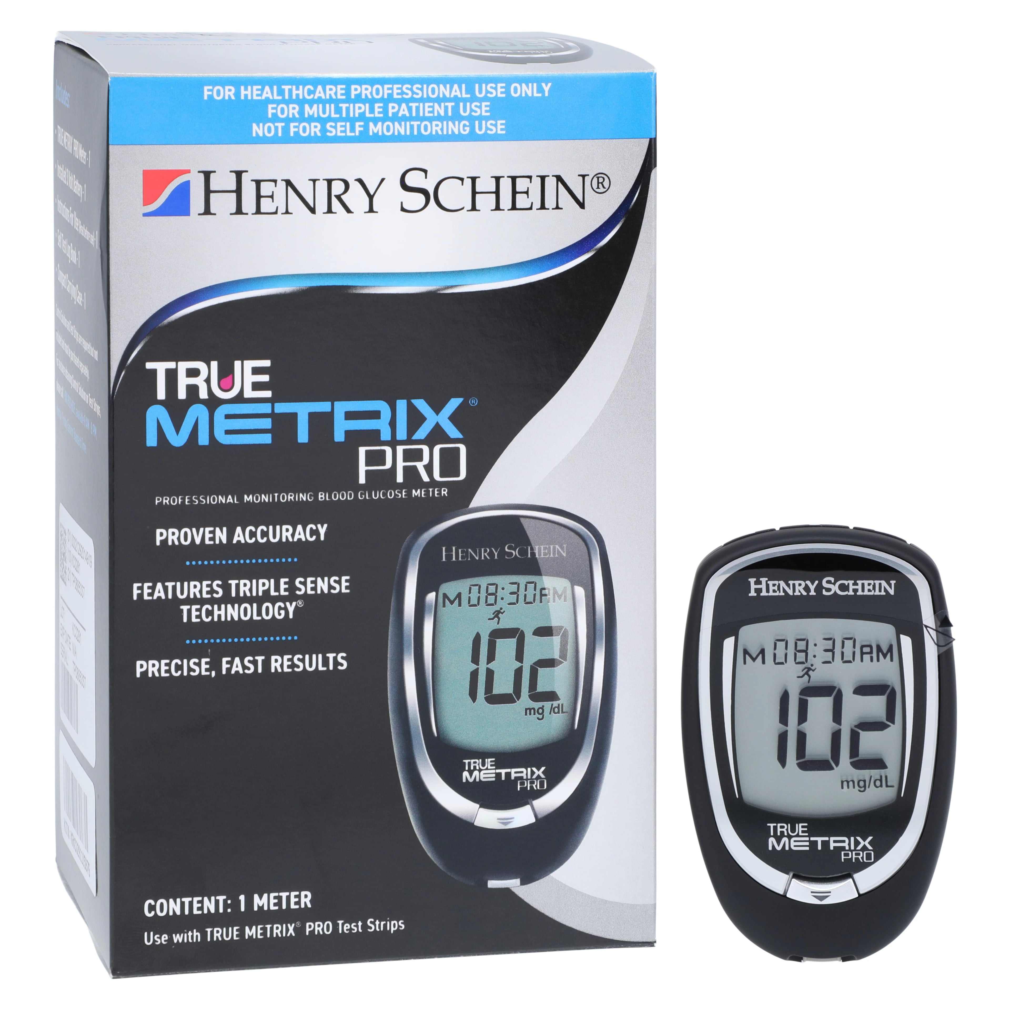 True Metrix Pro Blood Glucose Meter Kit, Multi-Patient Use, CLIA Waived
