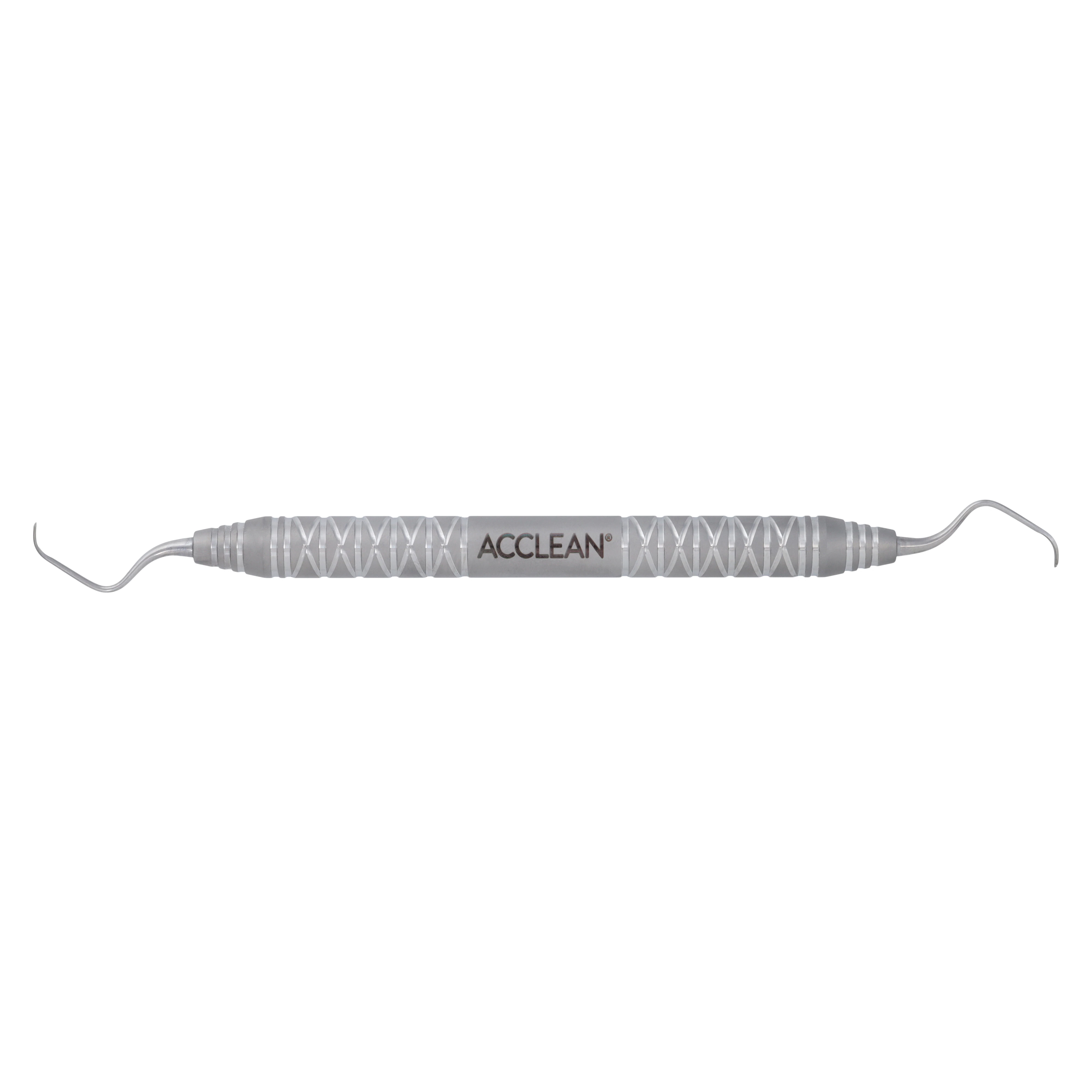 Acclean Curette DE Gracey 9/10, #6 Handle, Double End, Buccal/Lingual, Stainless Steel