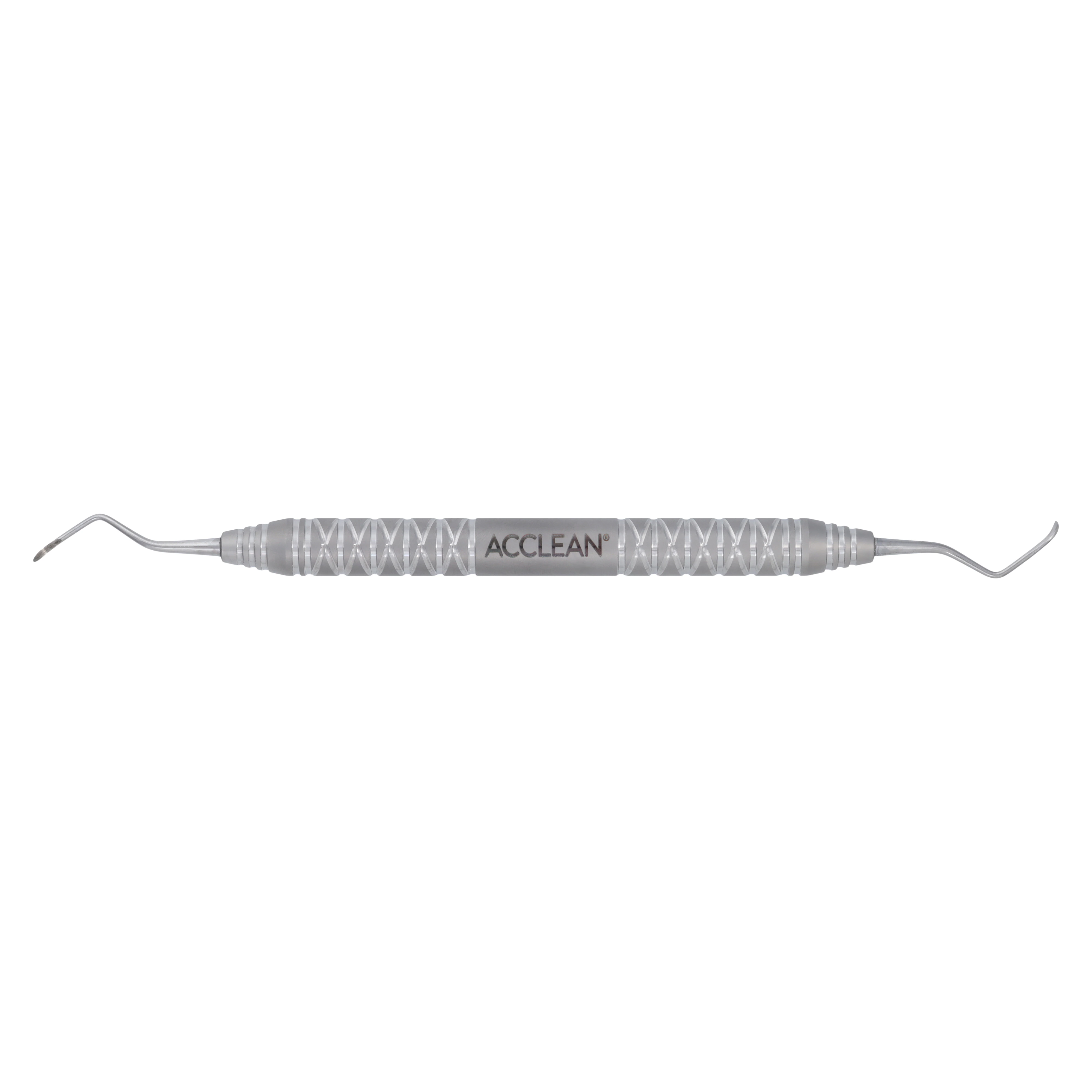 Acclean Columbia Curette, Double End, 4R/4L, #6 Handle, Stainless Steel, Each