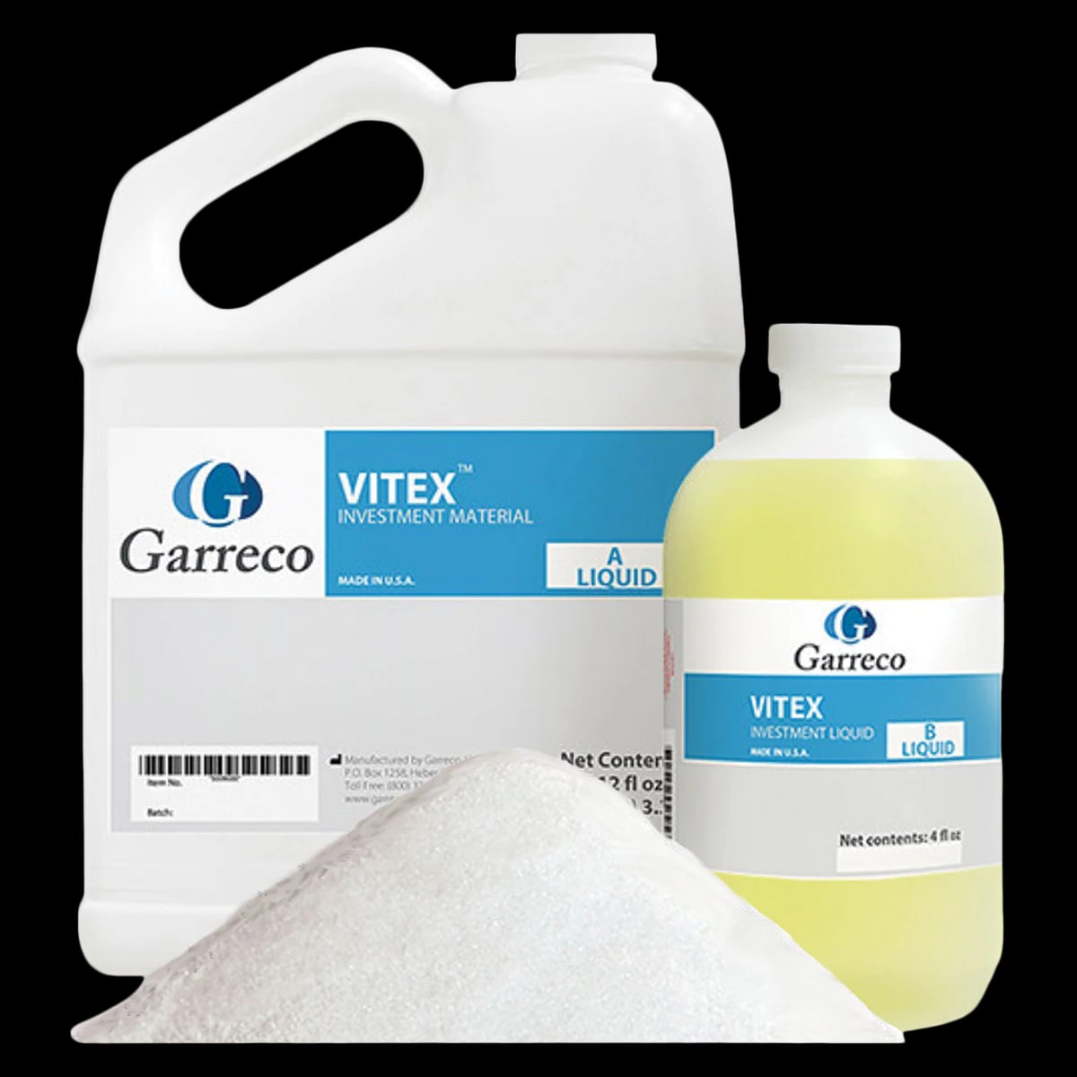 Garreco Vitex Investment 100 lb Kit (Chrome Investment for Partial Denture Frameworks)