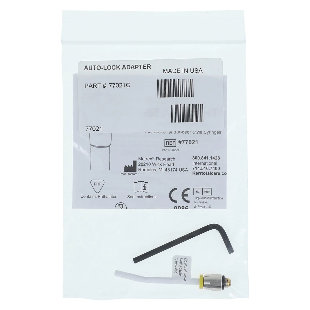 Seal-Tight Tip Conversion A (ADEC Style) Kit with Auto-Lock Adapters, 01KZ65A76T16NG95DEA8QMY891