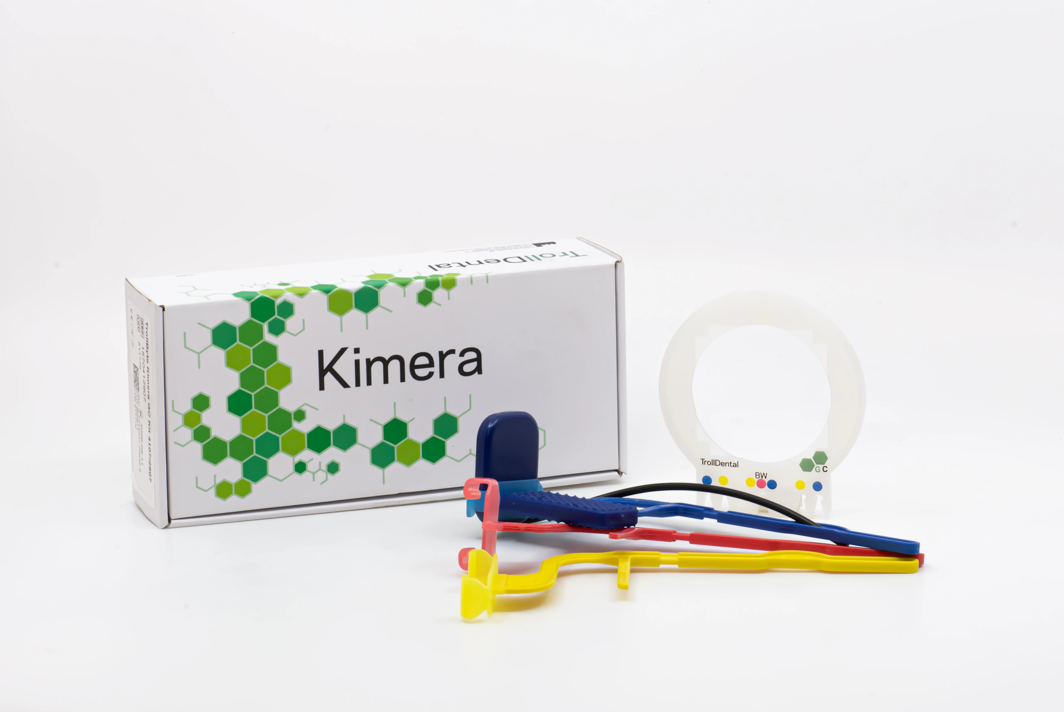 TrollByte Kimera Bio Digital Sensor Holder Starter Kit 4105/2905, Box of 3 (Red, Blue, Yellow)
