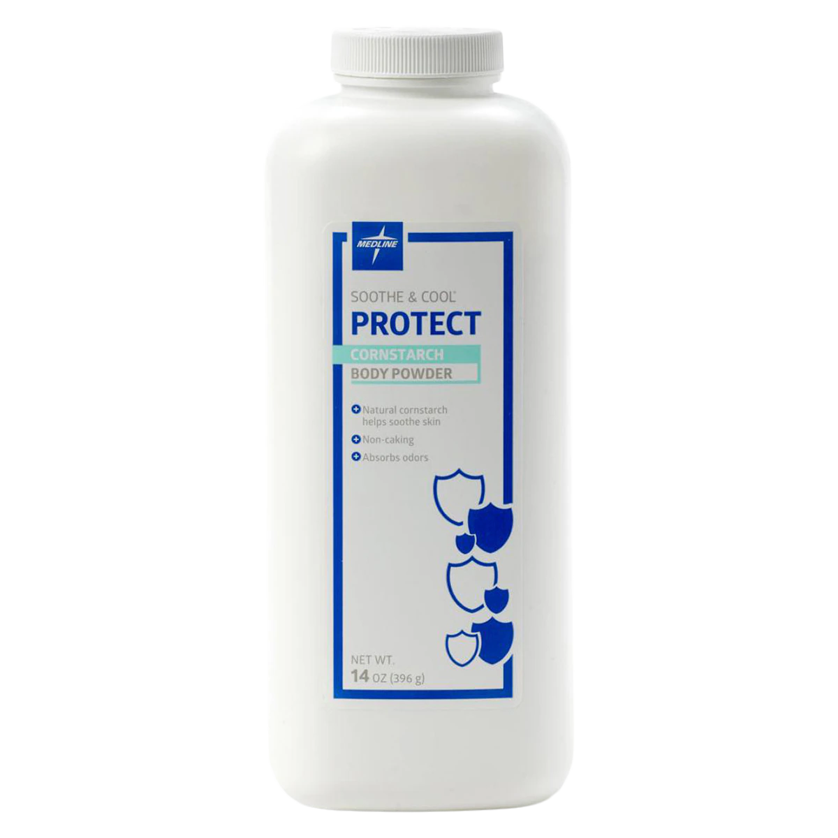 Soothe & Cool Powder Natural Cornstarch, 14 oz, 12/Case