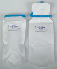 Medline Cold Therapy Ice Bag Pouch, 5" x 12"