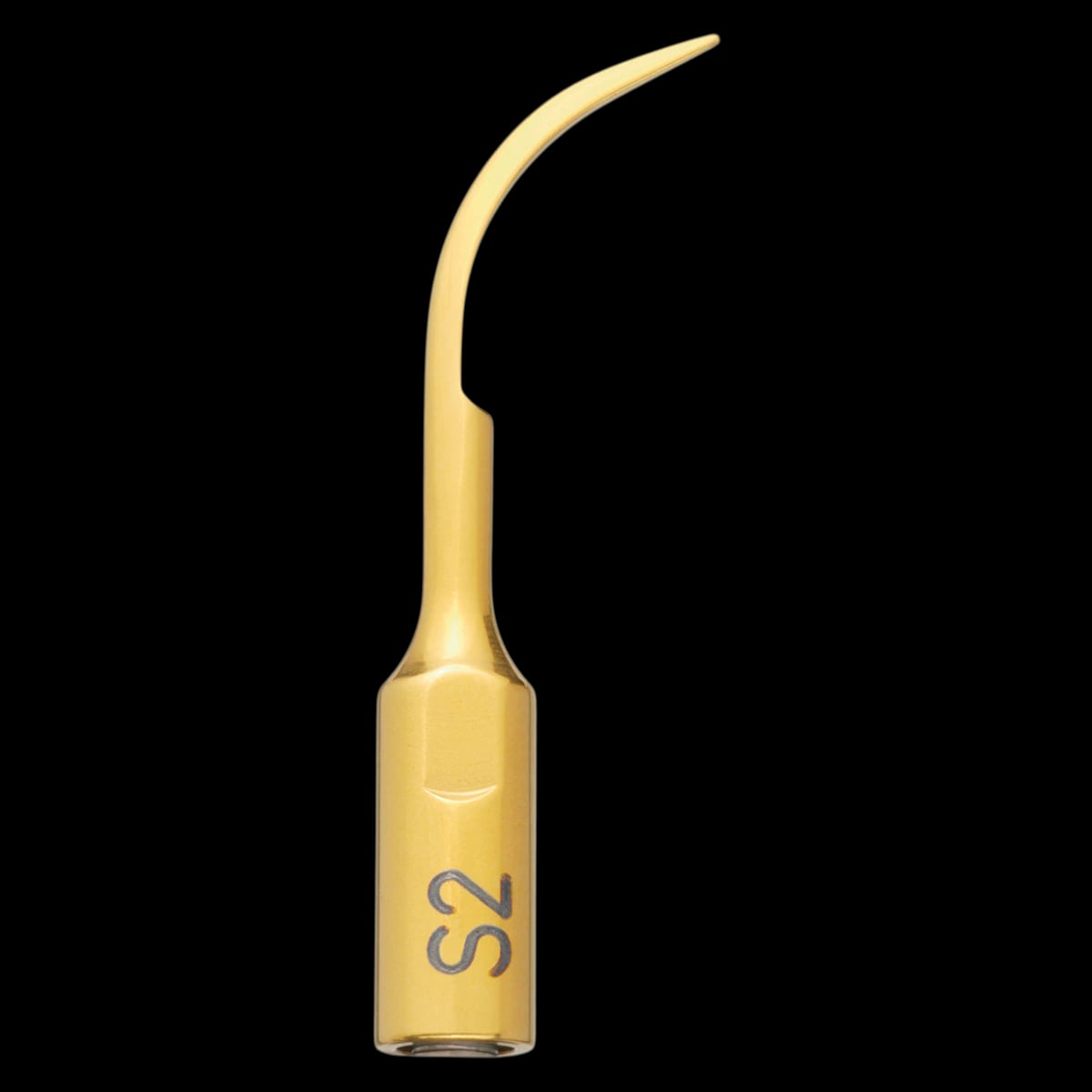Mectron -S2 Scaling Tip, Universal Curette, Triangular Cross-Section, Stainless Steel, 02960002-001