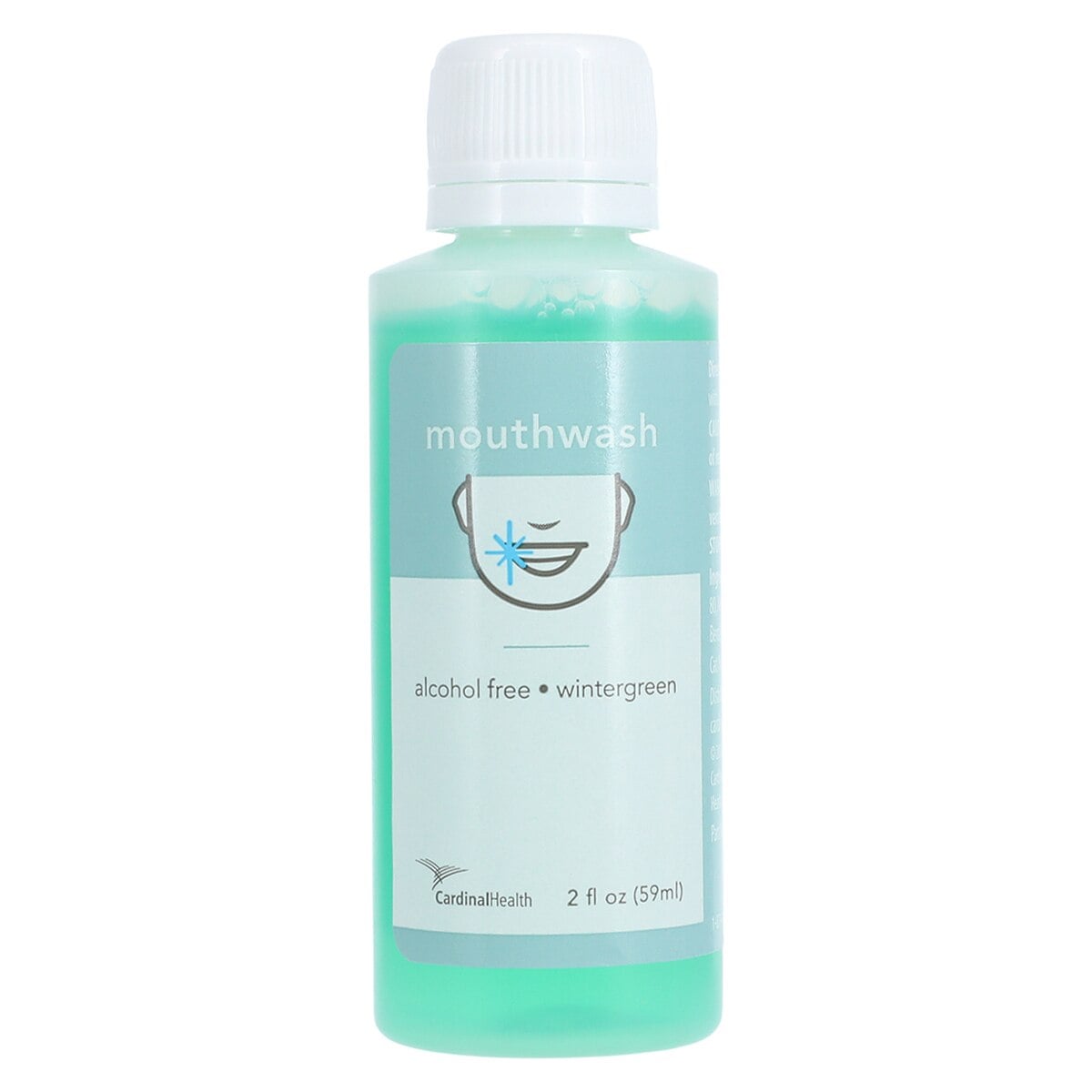 Cardinal Health Alcohol-Free Mint Mouthwash, 2 oz, 96/Case