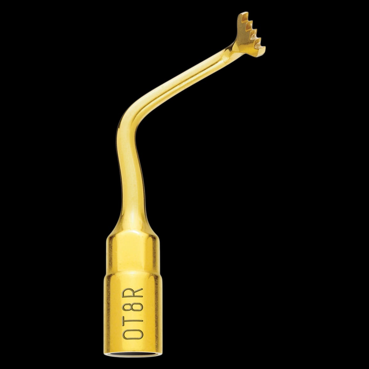 Mectron OT8R Piezo Insert, Right Angled Micro-Saw, 0.6 mm, Titanium Nitride Coated, 03370012