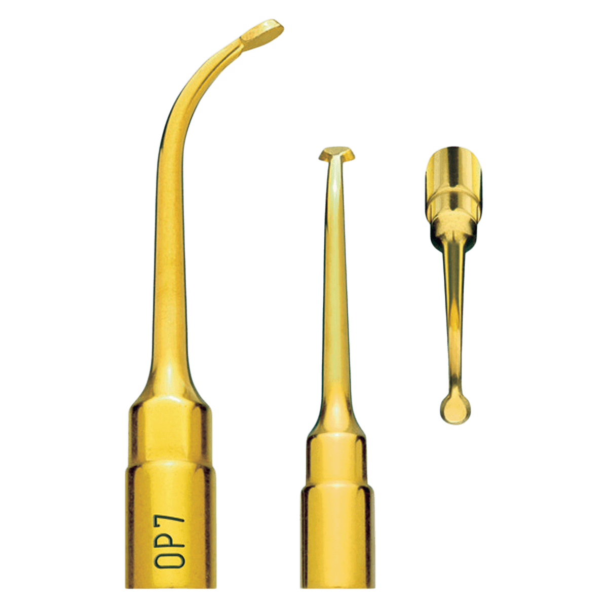 Mectron OP7 Piezo Endodontic Osteoplasty Insert, Titanium Nitride Coated, Ref 03380007