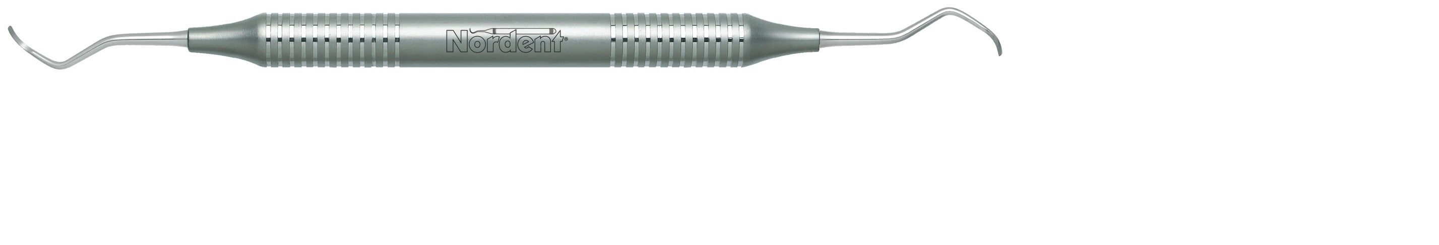 Nordent Classic Curette DE Barnhart #5-6 Rigid DuraLite® Round Handle, 1 Each