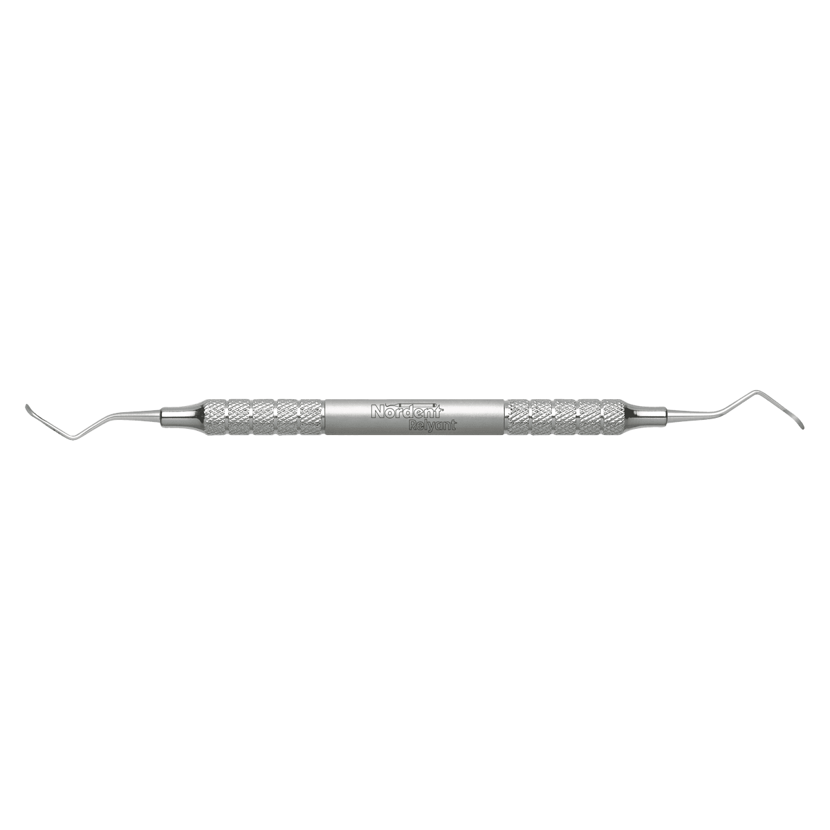 Nordent Relyant® Columbia Curette #4R/4L, Double-End, Relyant® #6 Handle, Stainless Steel, VSCCO4R-4L