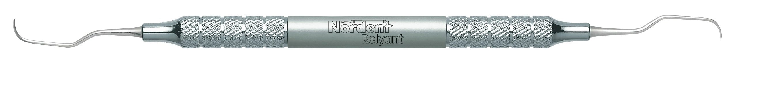 Nordent Relyant Gracey Curette #5-6, Double-End, Relyant #6 Handle, Stainless Steel, VSCGR5-6