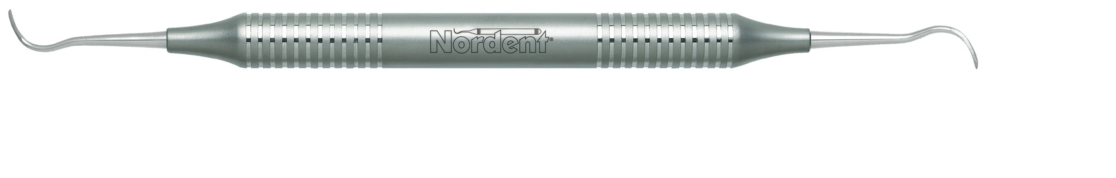 Nordent Universal Curette #7/8 Younger-Good, Double End, DuraLite® Round Handle, Stainless Steel, 1 Each