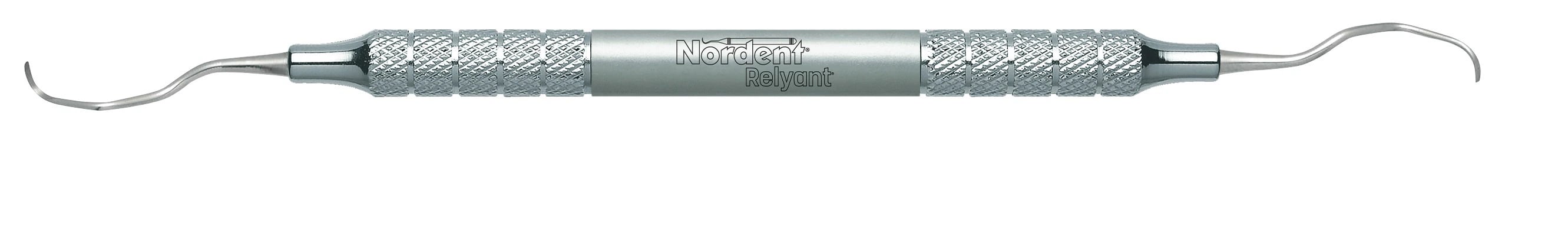 Nordent Relyant® Gracey Curette #15-16, Double-End, Relyant® #6 Handle, Stainless Steel