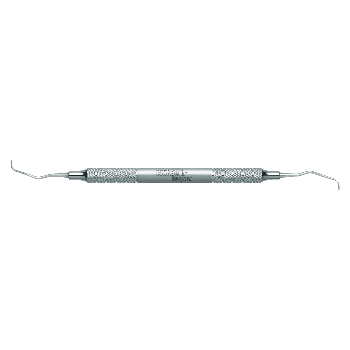Nordent Relyant Langer Curette #1-2, Double-End, #6 Handle, Stainless Steel