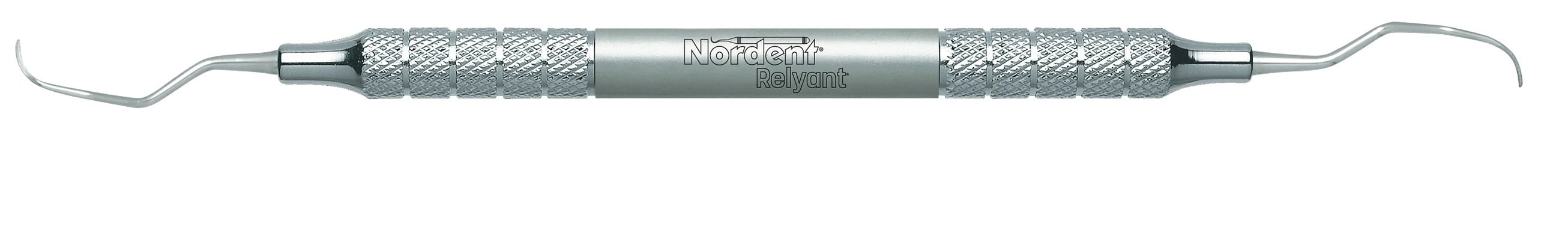 Nordent Relyant Langer Curette #3-4, Double-End, Relyant #6 Handle, VSCLN3-4