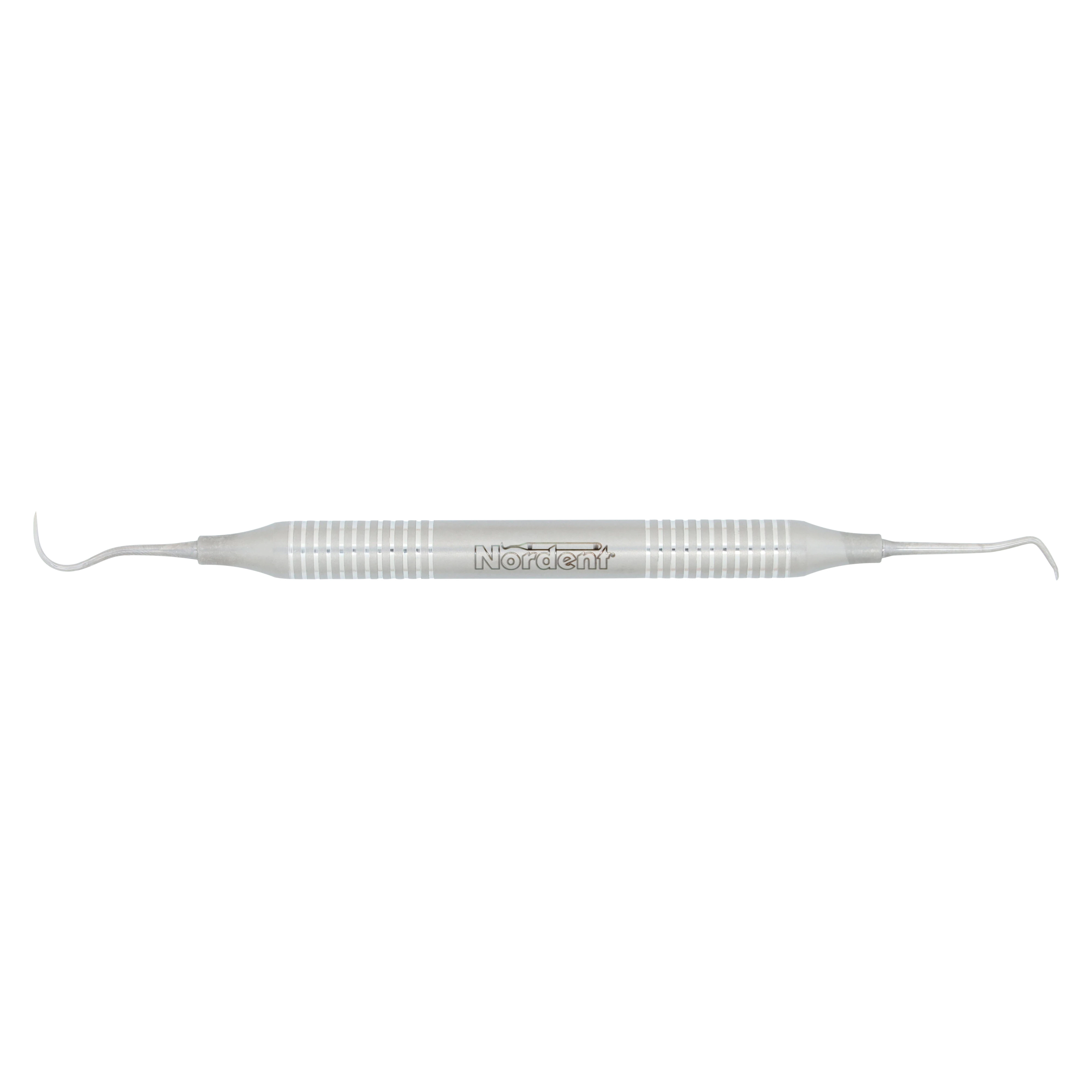 Nordent Classic Scaler DE Anterior Sickle #N5 / Contra-Angle Spoon #1, DuraLite® Round Handle, RESCN5-N1