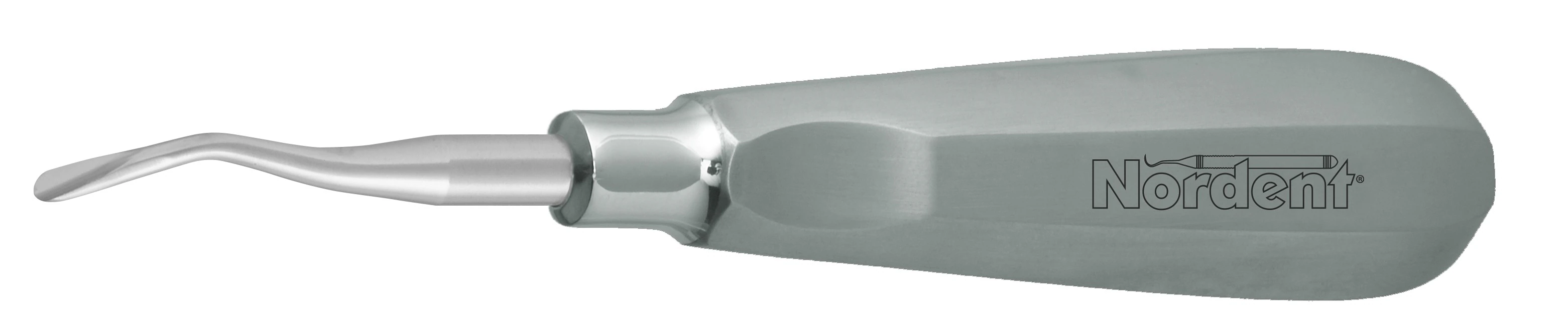 Nordent #77R Back-Action Surgical Elevator, Single-End, Stainless Steel, 3.7mm Blade Width