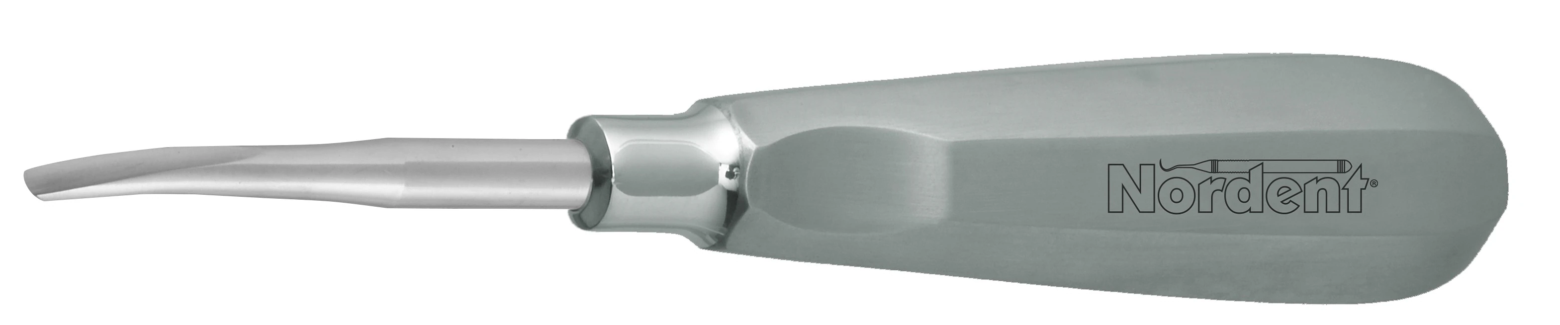 Nordent Elevator SE Coupland #3 201 Handle, Stainless Steel, Single-End, 4.0mm Blade