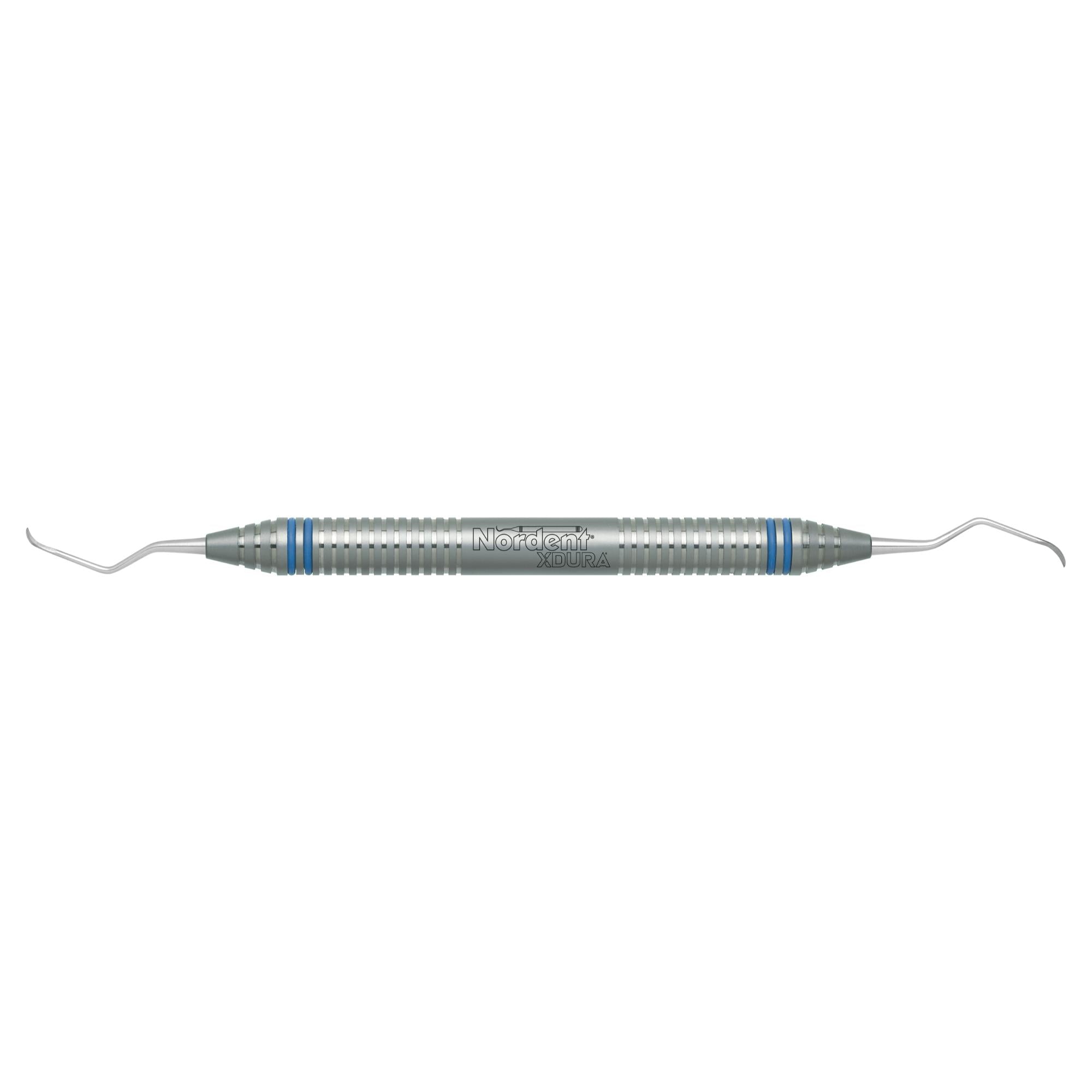 XDURA® Universal Curettes - Columbia #13-14 - DuraLite® ColorRings Handle, Double-Ended
