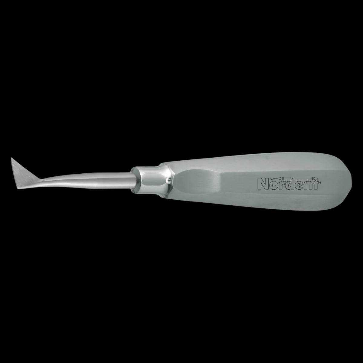 Nordent #25 Cryer Surgical Elevator, Large Flag, Left, Single End, Stainless Steel, 1/Pkg