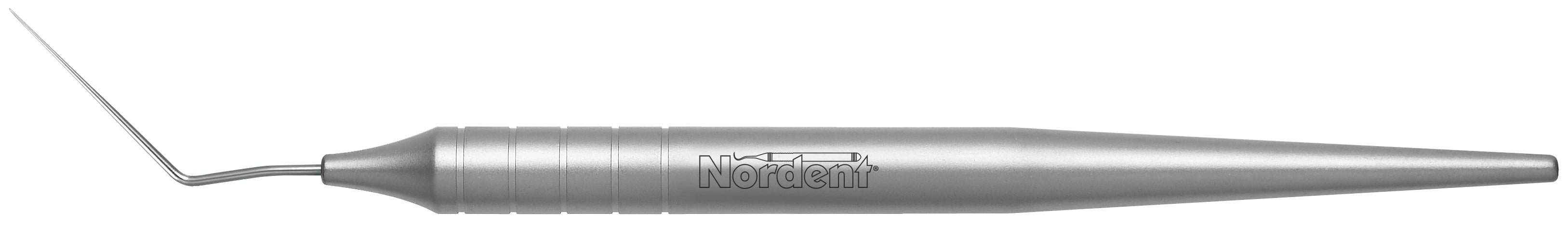 Nordent Nickel Titanium Root Canal Spreader, Single-Ended, 28mm, Medium Round Handle, D11T