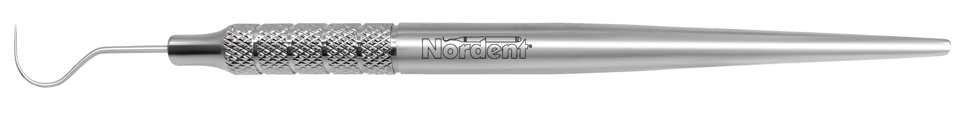 Nordent Explorer SE #23 Shepherd's Hook, Single-Ended, Medium Round Handle, Standard, Stainless Steel