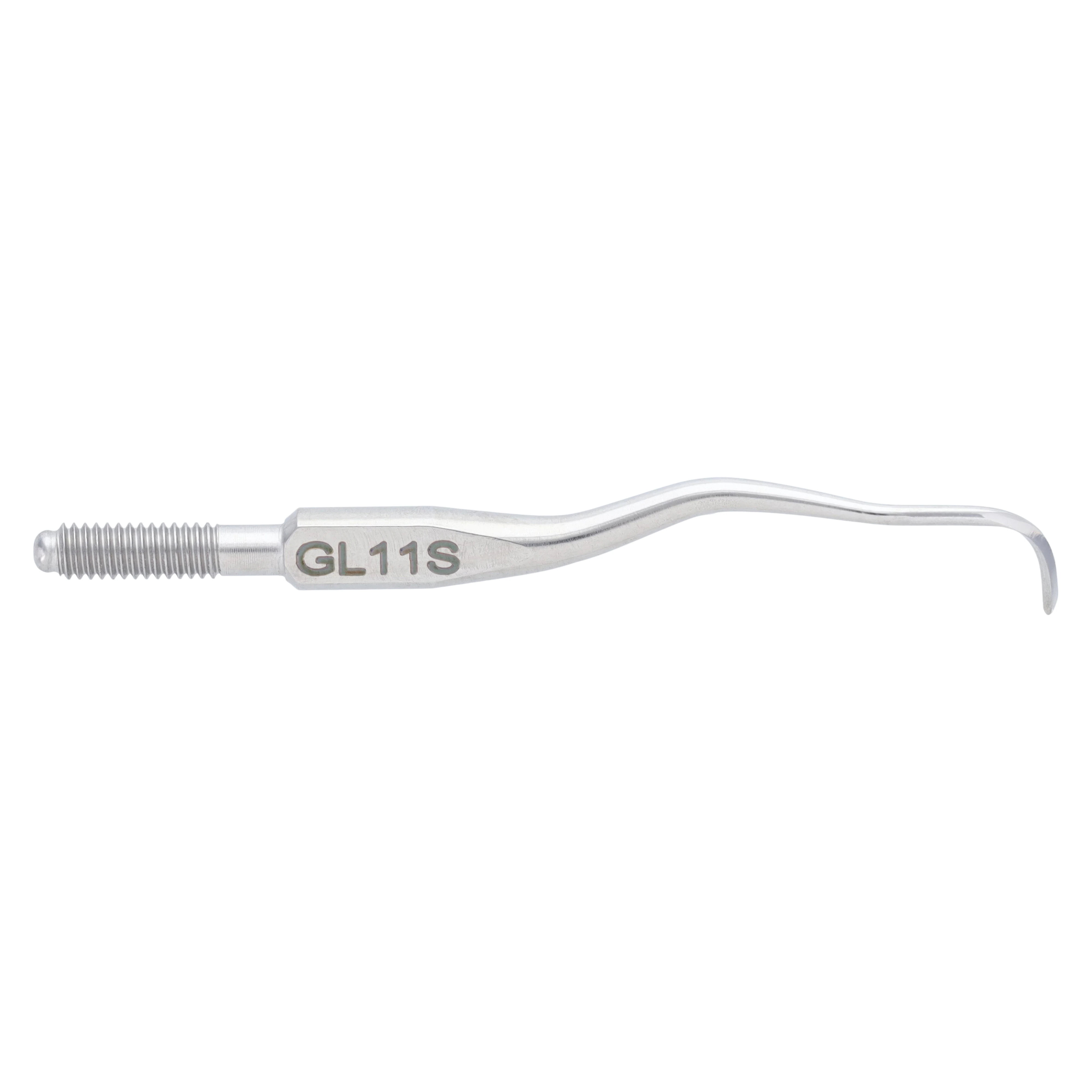 Nordent Hartzell Gracey 11 Rigid Cone Socket Curette Tip, Stainless Steel, GL11S