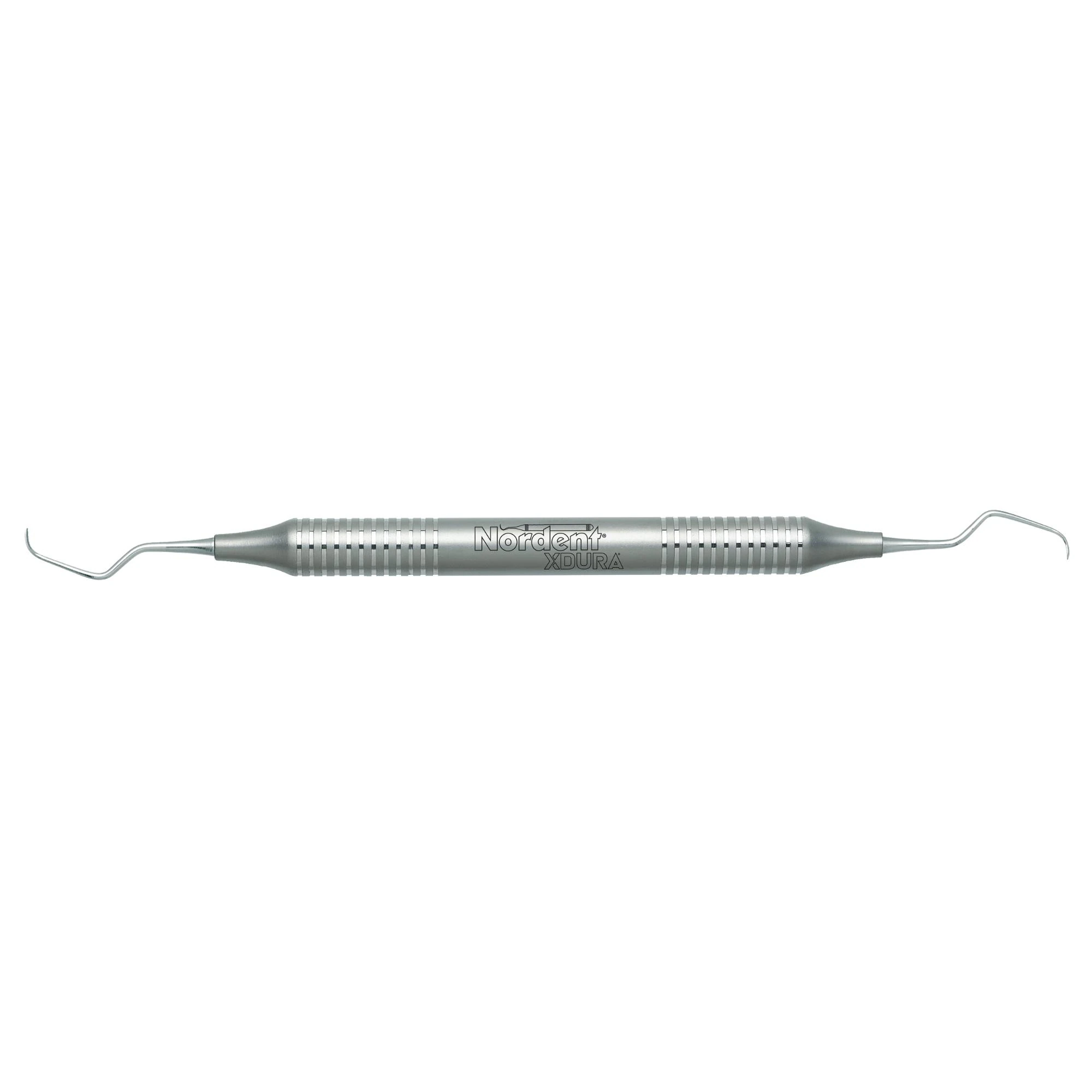 Nordent XDura Curette DE Gracey #7/8, DuraLite Round Handle, Double End, RENSGRA7-8