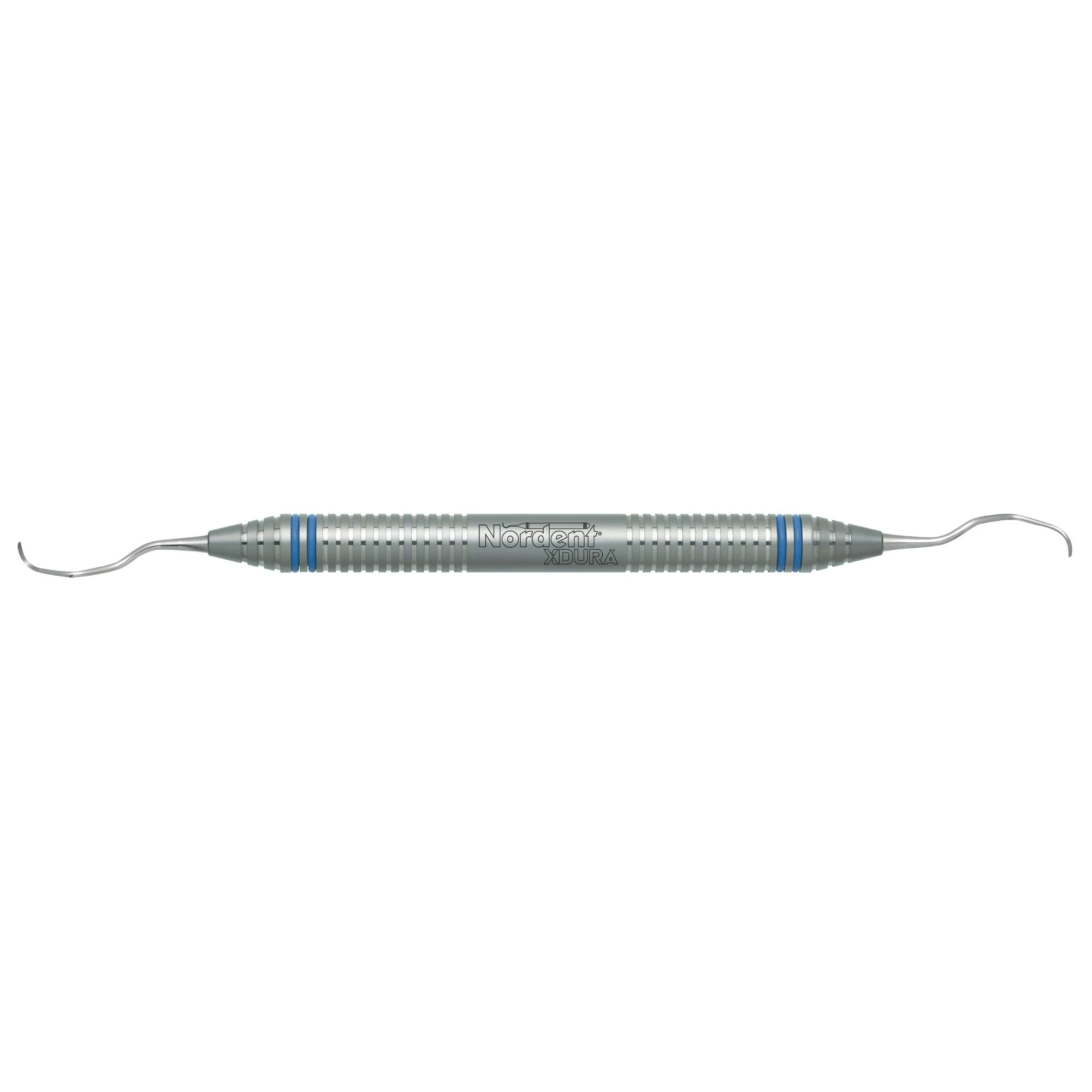 Nordent XDura Curette DE Gracey #15/16, DuraLite ColorRing Handle, Stainless Steel, Each