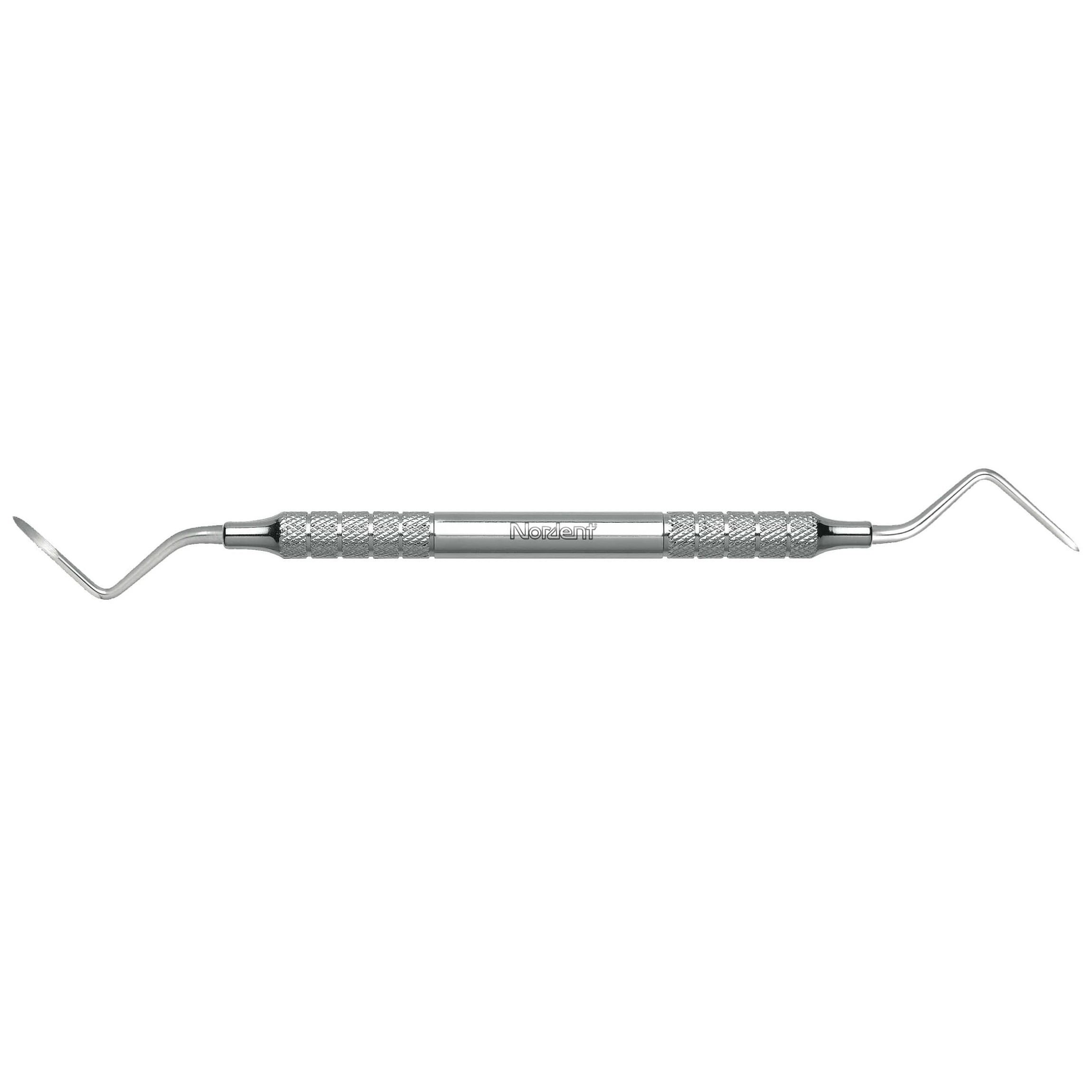 Nordent Elevator Root Tip Pick #2-3 Heidbrink, Double End, Stainless Steel Round Handle