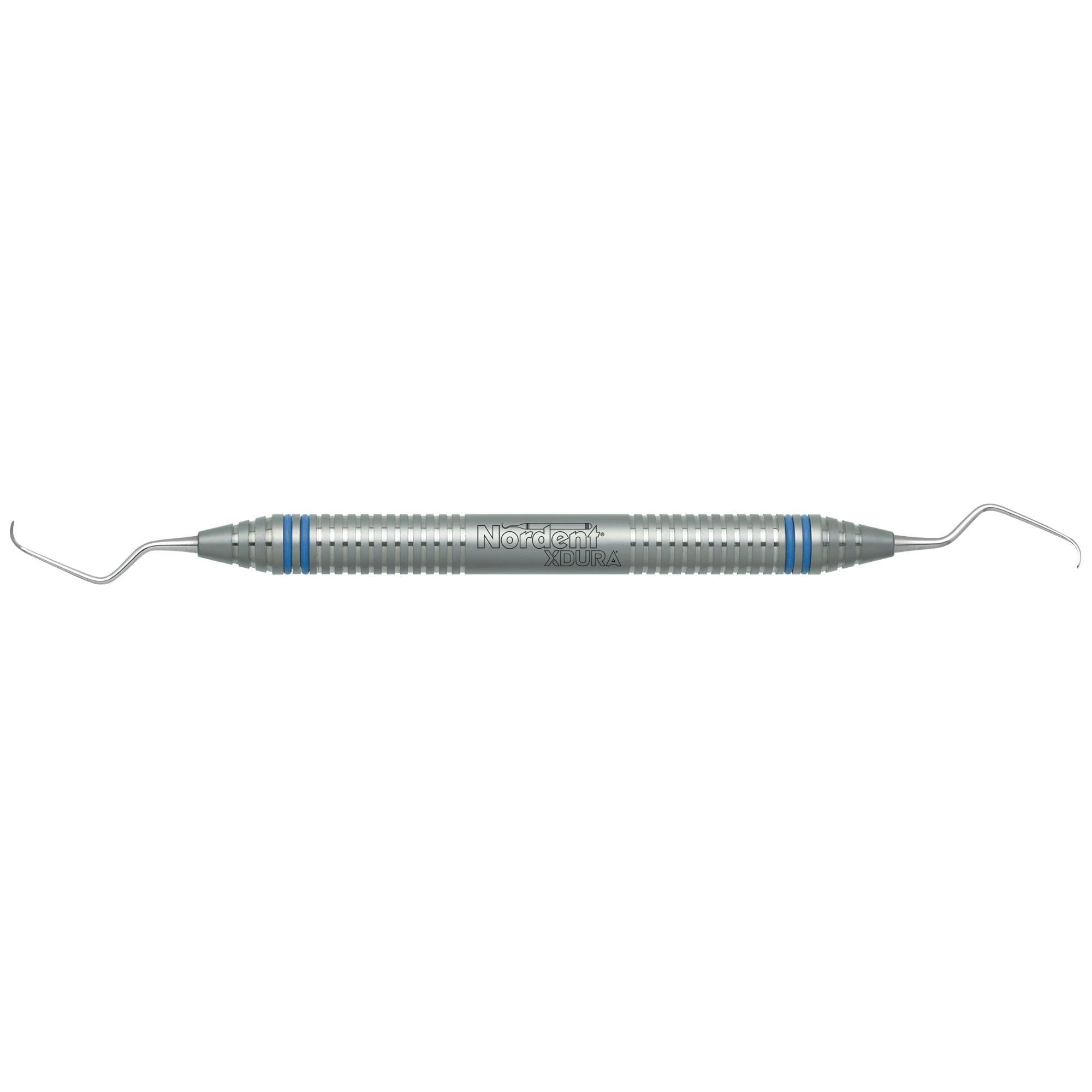 Nordent XDURA Gracey Curette Double-Ended 7/8L, DuraLite ColorRing, Stainless Steel, Silver, Adult, Each