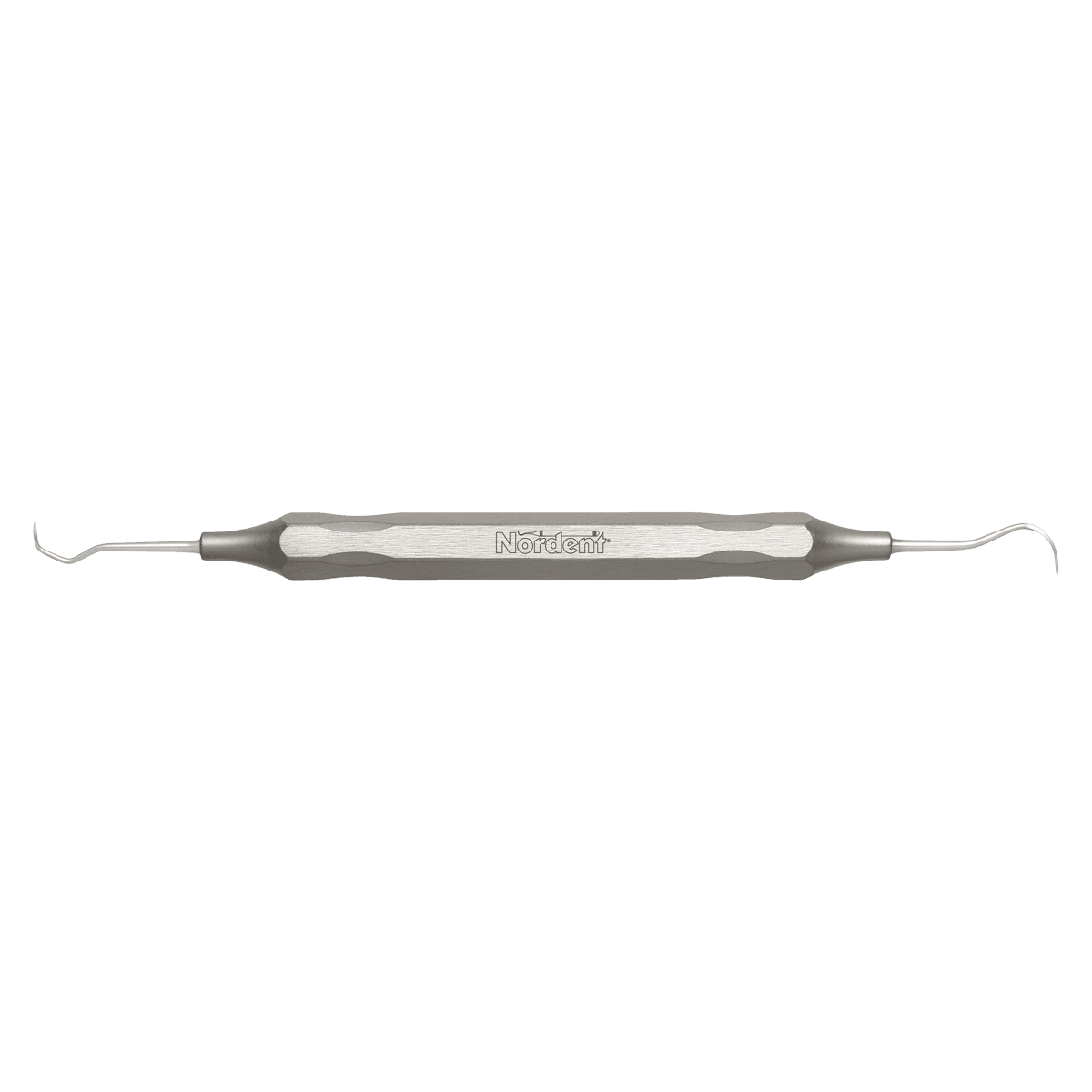 Nordent #1S Jacquette / N5 Sickle Combination Anterior Scaler, Double-End, DuraLite Hex Handle, 0.9 mm Blade Width, 5-33